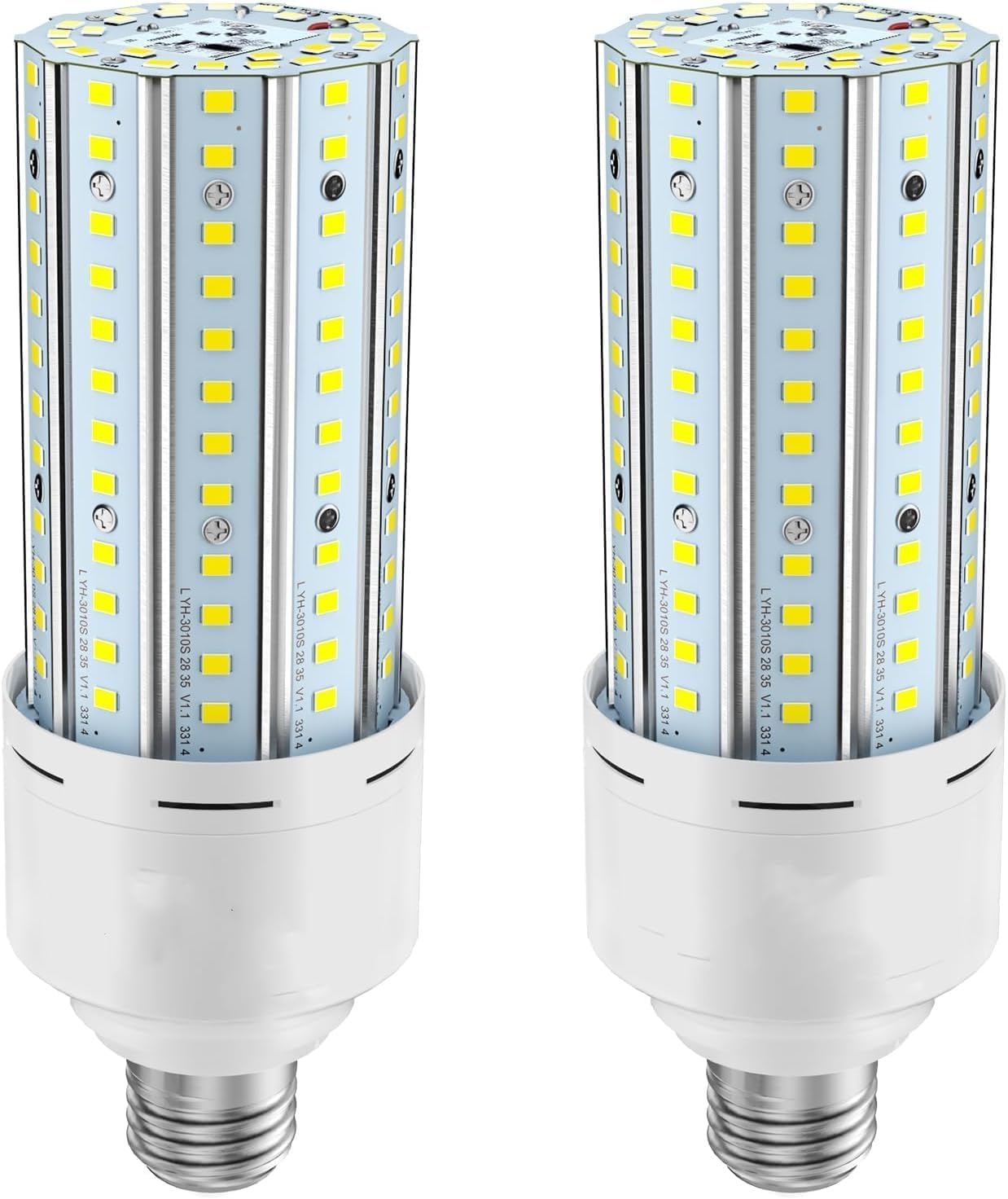 Motion Sensor Light Bulb 60W Equivalent 500W 6000Lm 5000K Daylight White E26 Led Bulb Dusk To Dawn For Indoor Outdoor Porch Hall