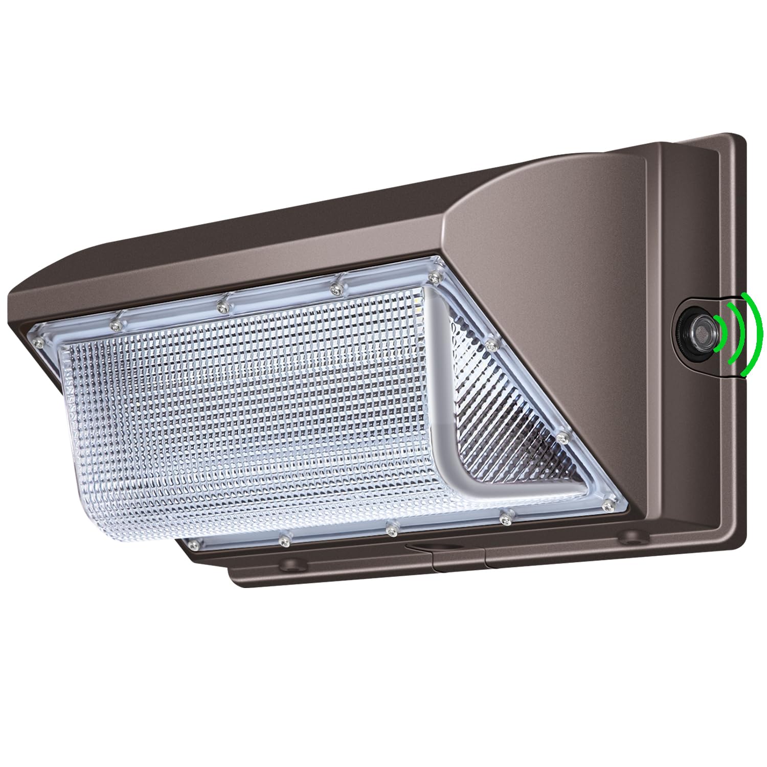 BIRITALO LED Wall Pack Light 120W with Dusk-to-Dawn Photocell 5000K 13800lm Commercial and Industrial Wall Pack Waterproof IP65 