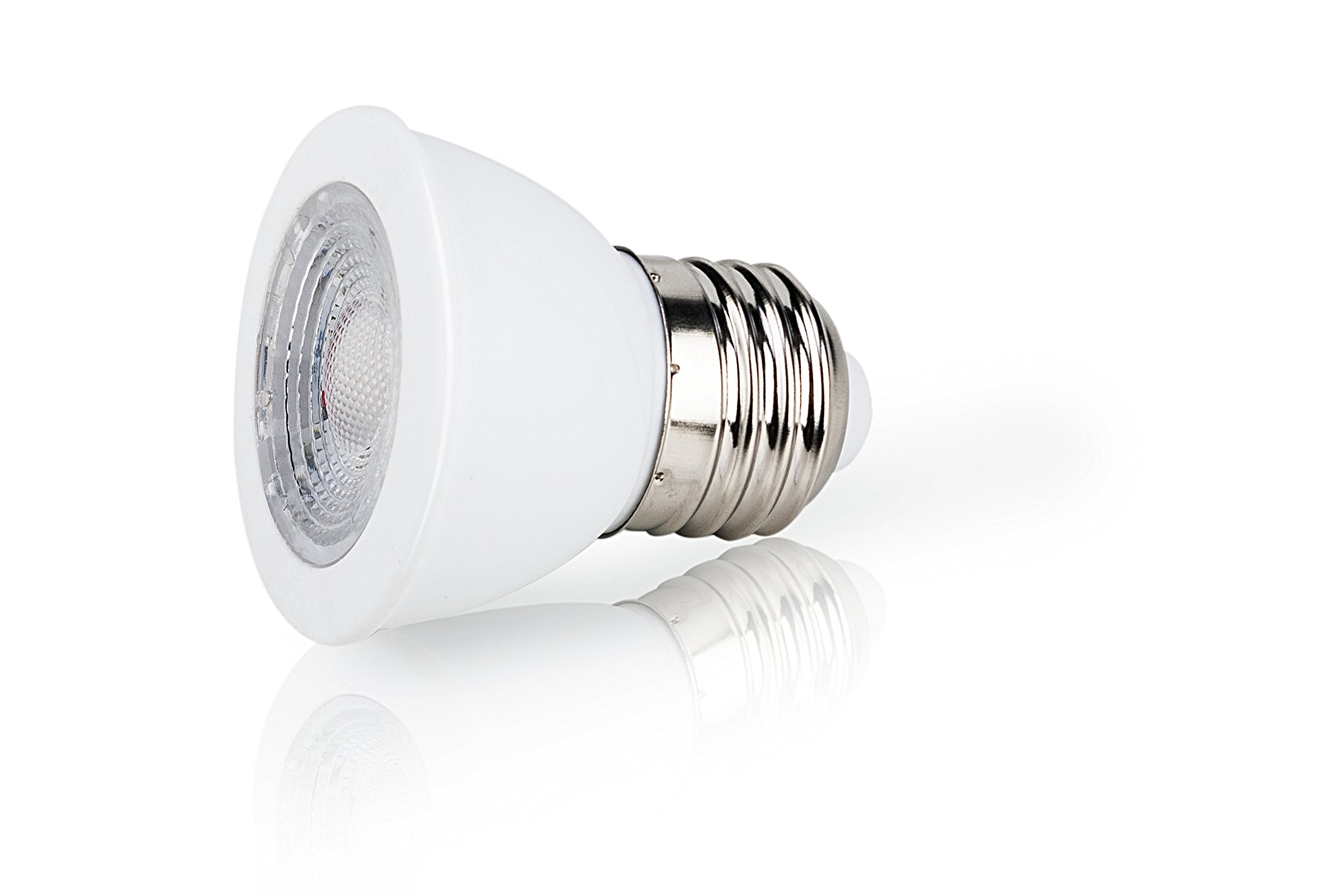 CBconcept PAR16 LED Bulb 6W (50W Equivalent) 550 Lumen, Warm White 3000K, 2 Pack, Medium Base (E26), UL Listed