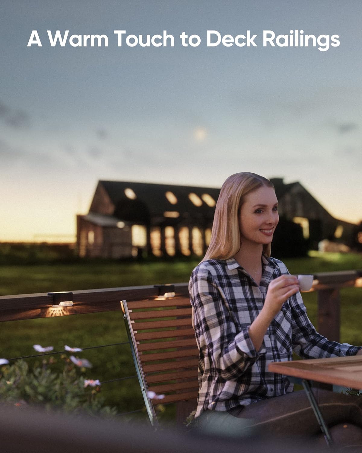 JACKYLED Solar Deck Lights, 12 Pack, IP65 Waterproof LED Outdoor Step Light, Black, Model JKSL04-S01P105AUS