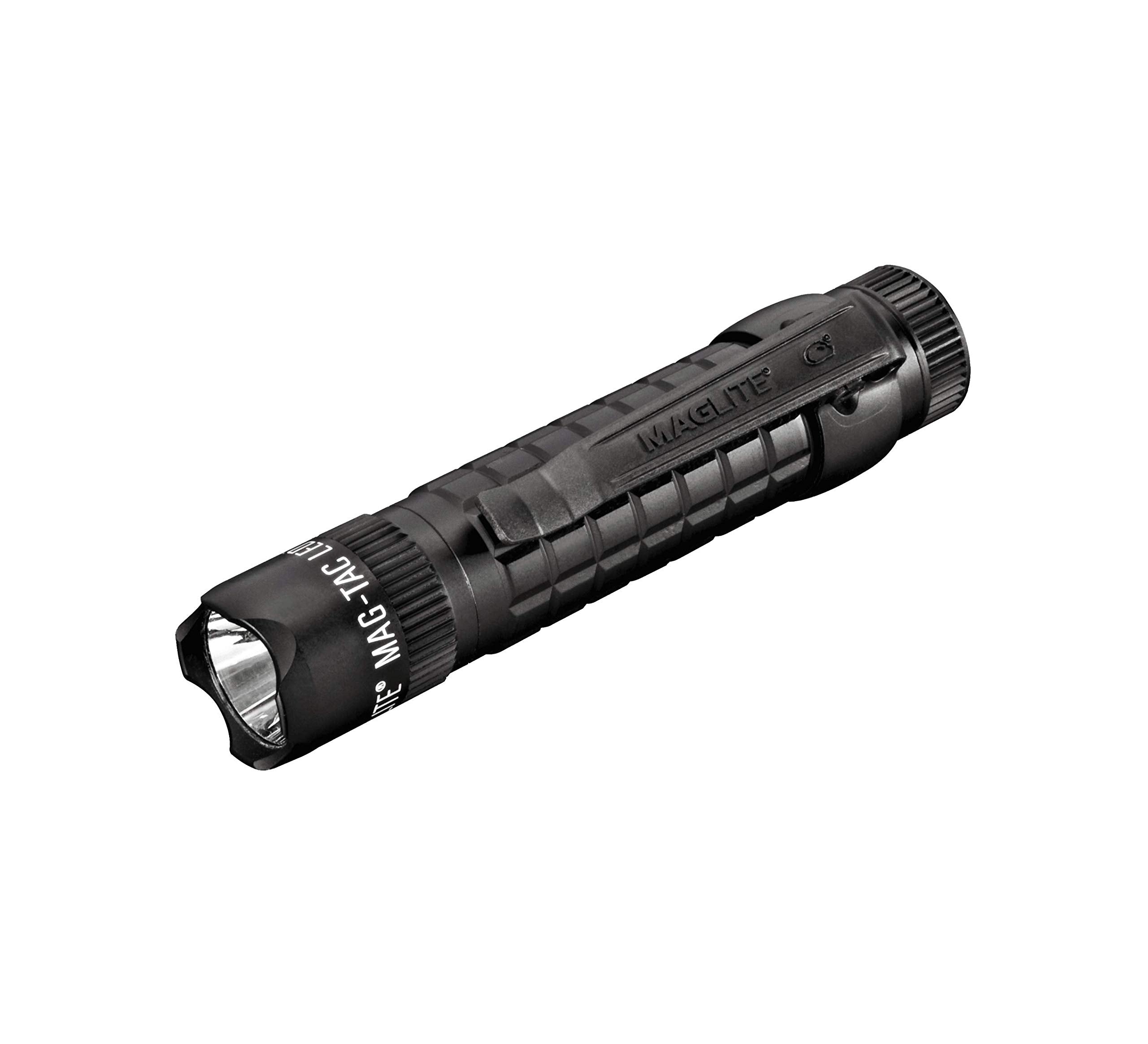 MagLite Mag-Tac LED Flashlight - 2-Cell CR123, Matte Black, Model SG2LRA6, One Size