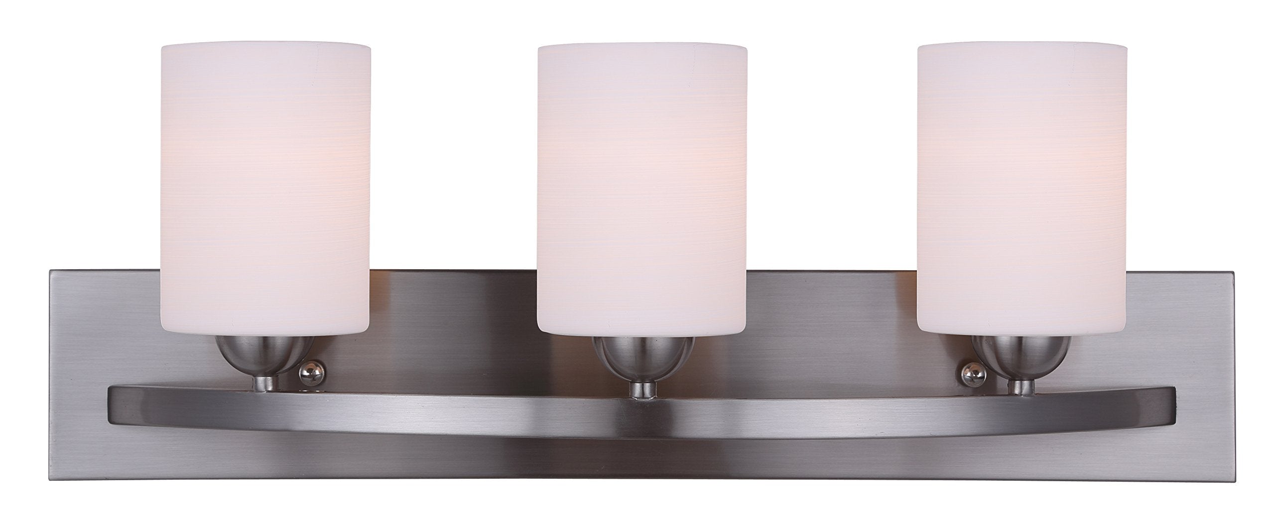 Canarm Hampton 3 Light Bath Vanity Light - Glass - Model IVL370A03BPT