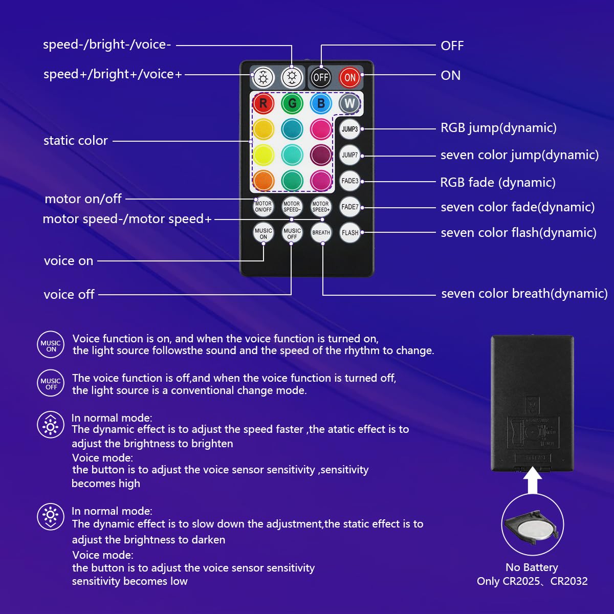 AZIMOM Twinkle Fiber Optic Starlight Kits, 50W, 1200pcs*0.03in*16.4ft, Sound Activated, Bluetooth/APP Control, Black