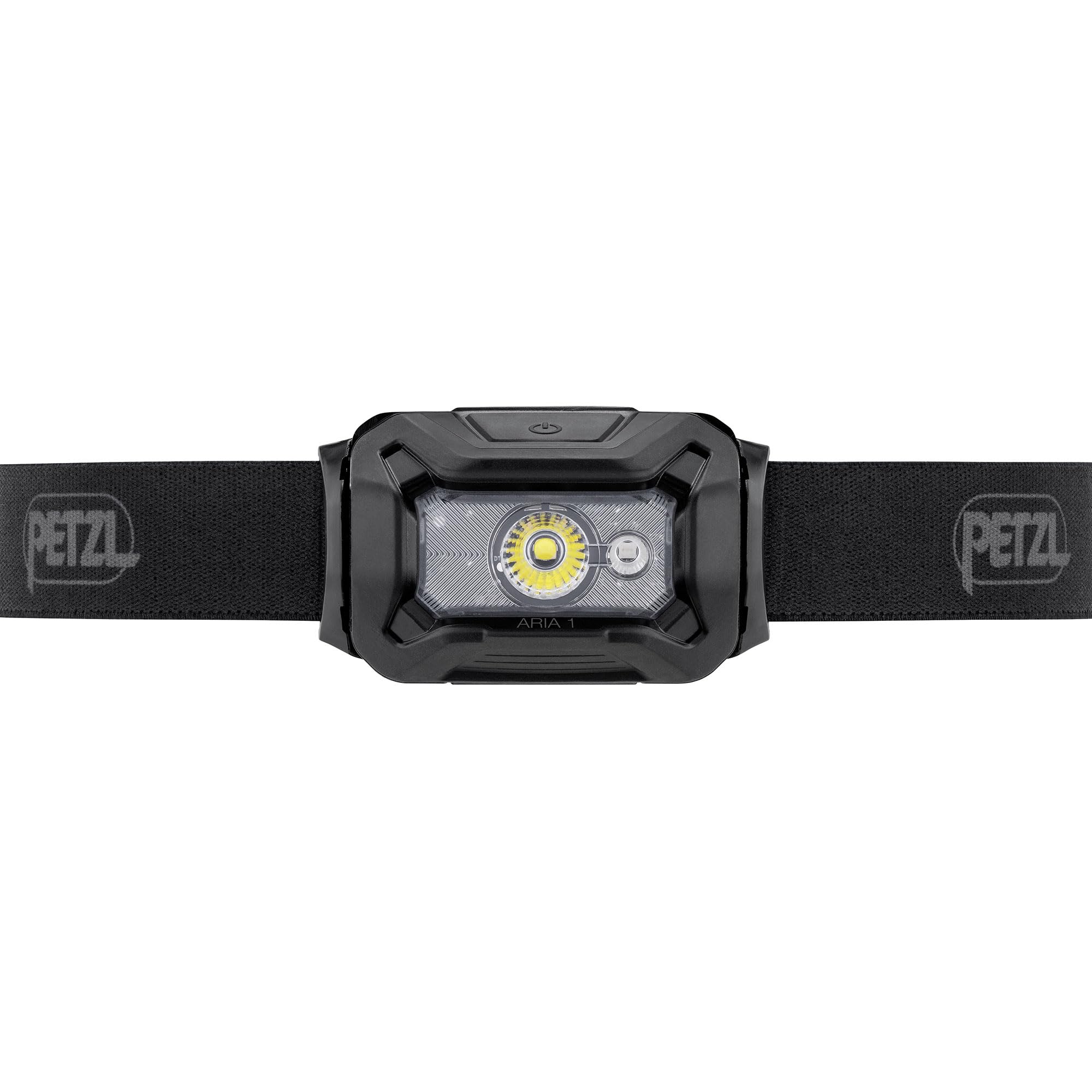 PETZL Aria 1 RGB Frontal Lamp, Black, Synthetic, Uni  mature-themed, Model E069BA00