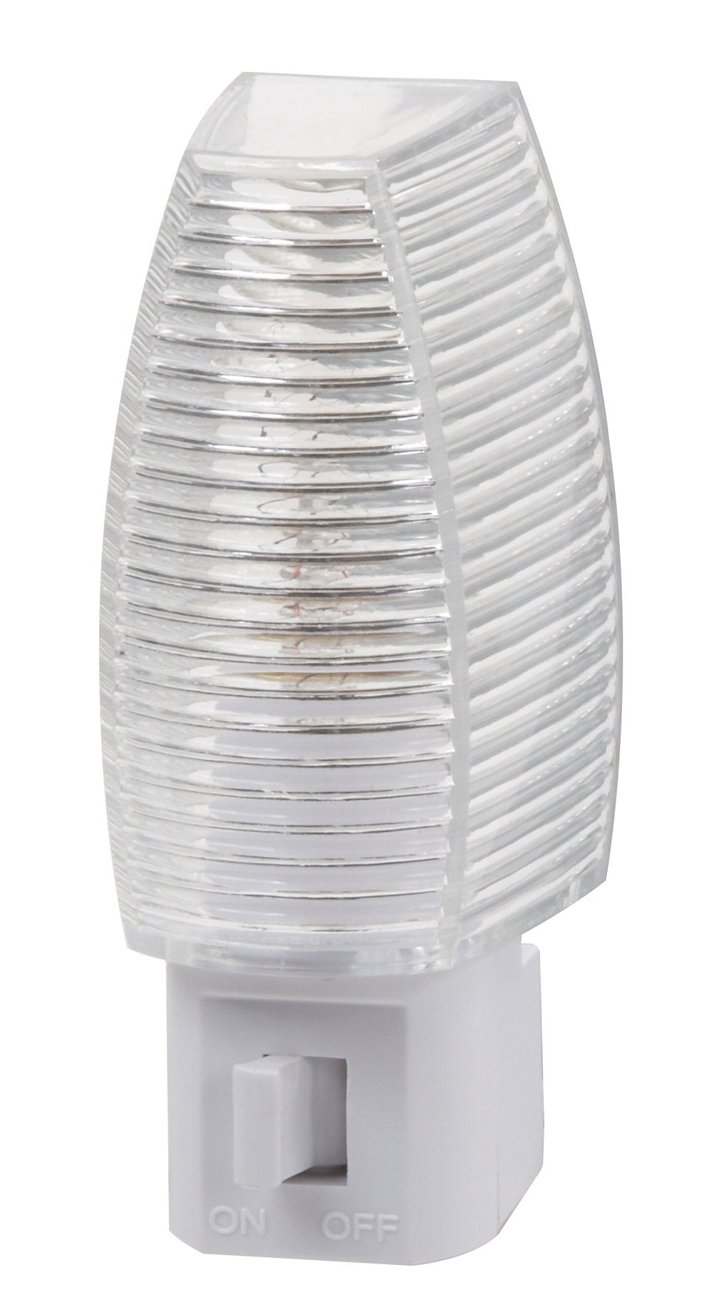 Westek 71053 Faceted Manual On/Off Night Lite, White