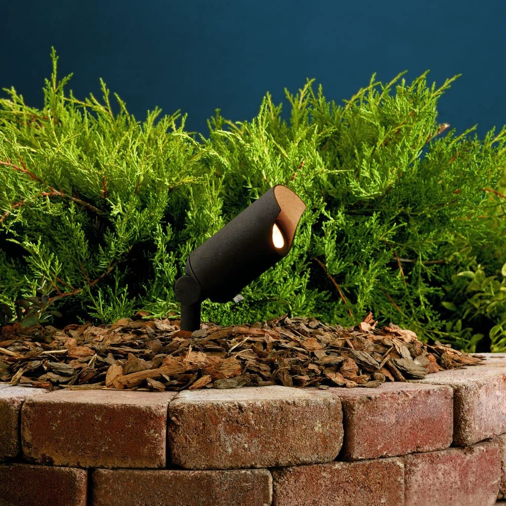 Kichler 15384Bkt Accent 1-Light 12V, Textured Black