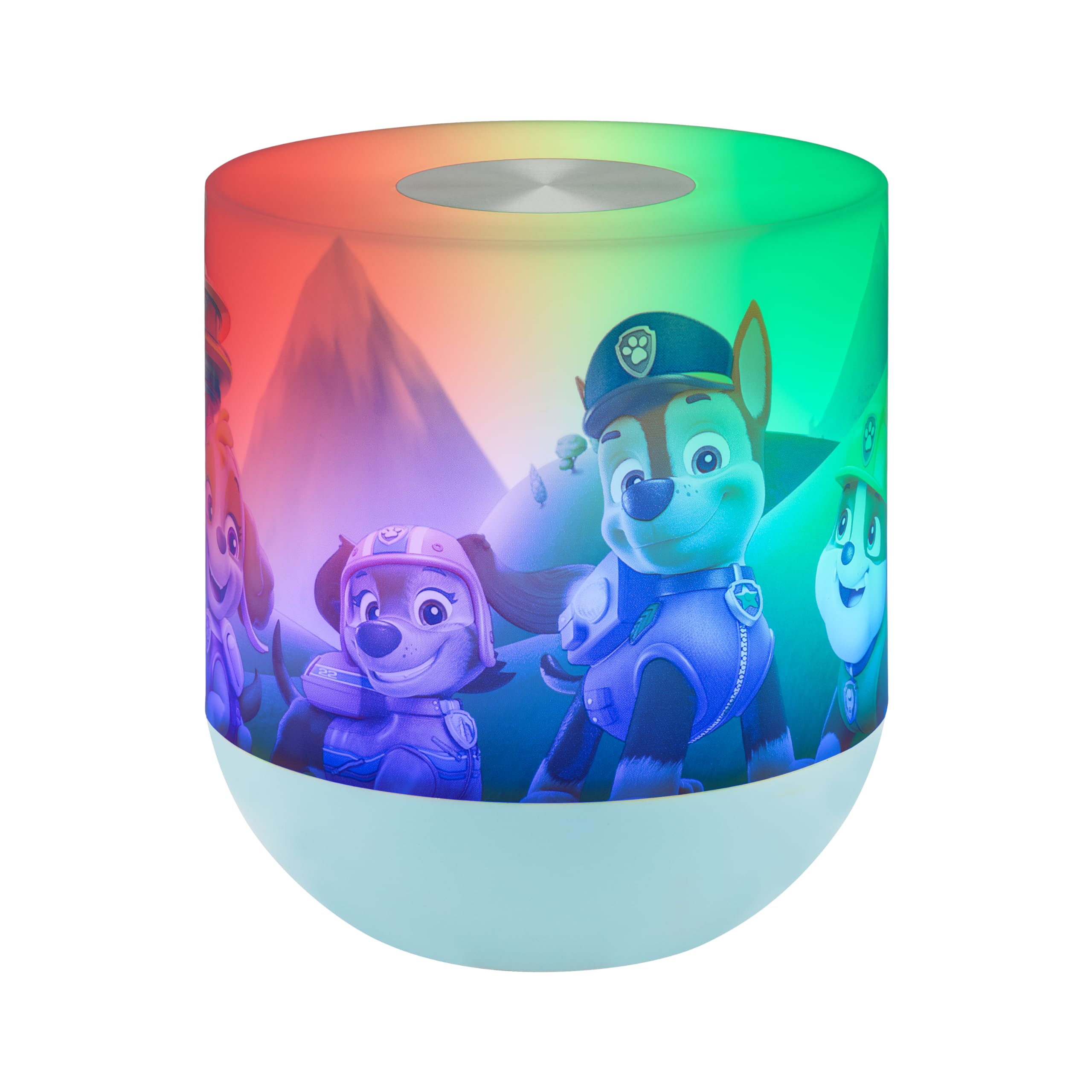 Lights By Night Paw Patrol Tabetop Lamp Color-Changing Dimmable White Light Color-Changing - Ideal for Children's Bedroom, Bathr