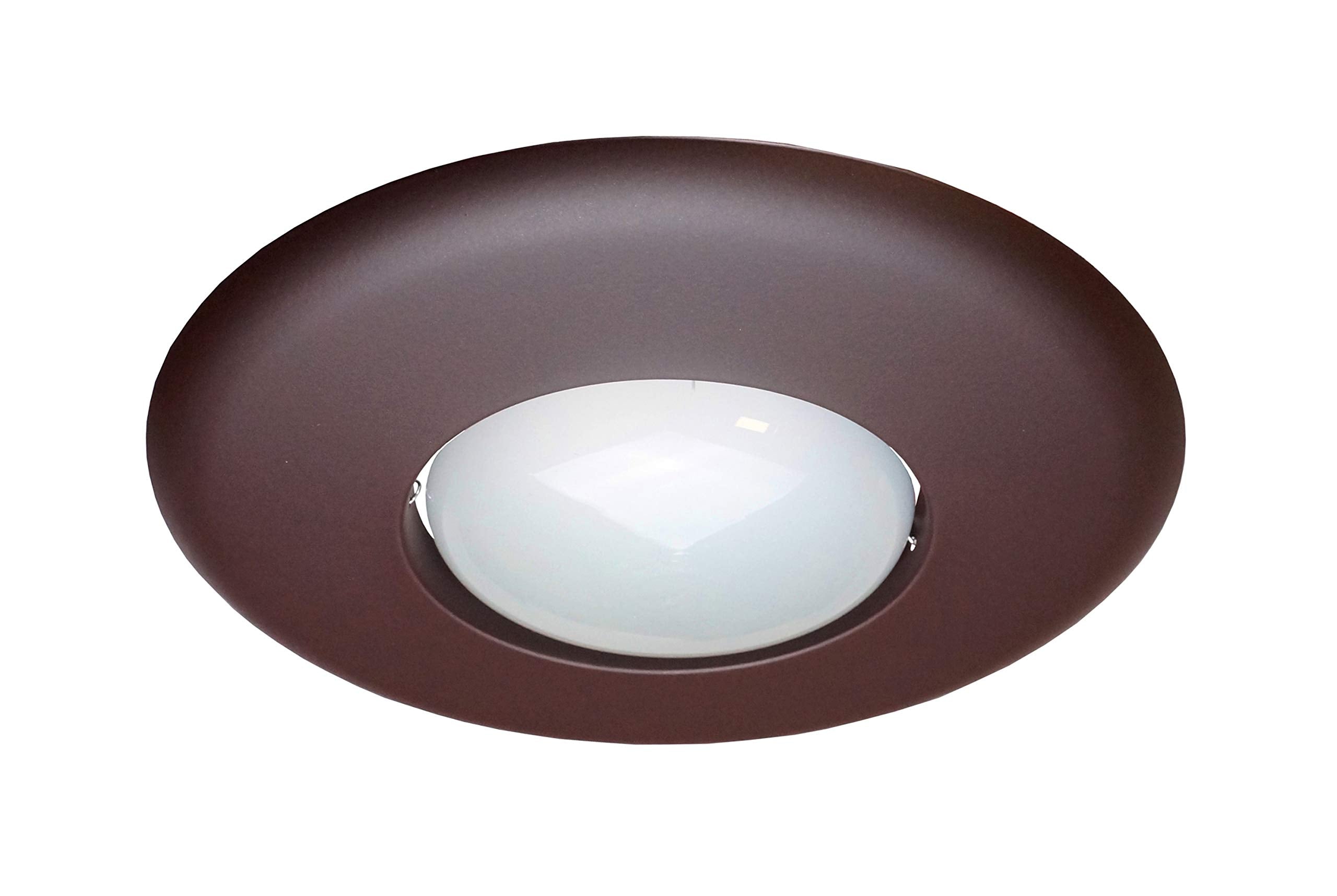 NICOR Lighting 6 inch Oil-Rubbed Bronze Recessed Open Trim Designed for 6 inch Housings (17508OB)
