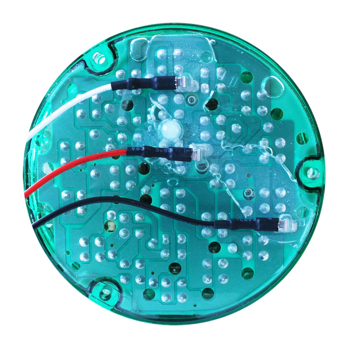 GG Grand General 76155 4" Pearl Blue 24 LED Light, 1156 Socket Base, Polycarbonate Lens