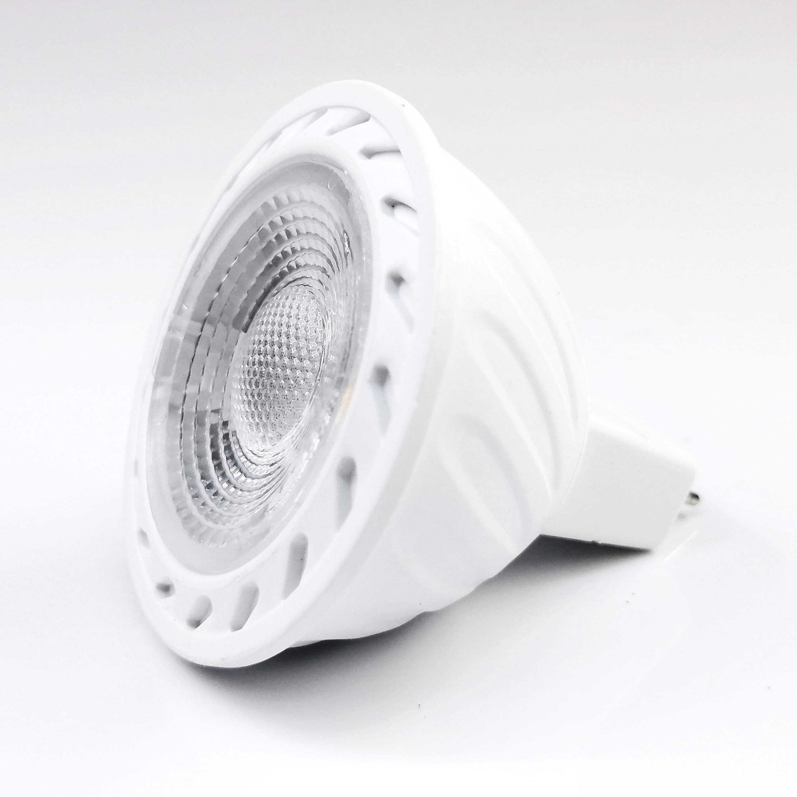 ALIDE MR16 3W LED Bulbs, 20W Halogen Equivalent, 2700K Soft Warm White, 6 Pack, Non-Dimmable, 12V GU5.