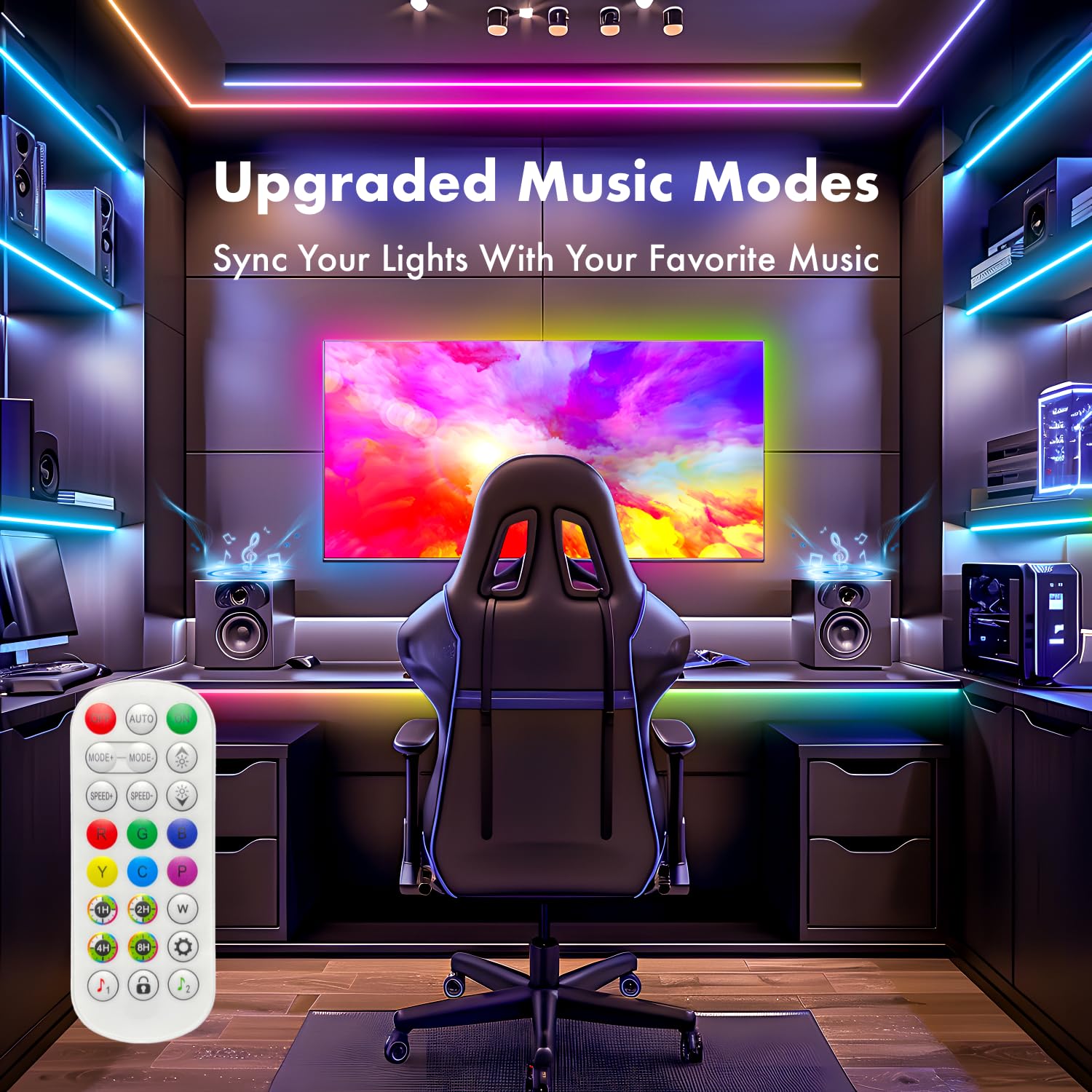 Mfww Neon Rope Lights, 16.4Ft Ic+Rgb Led Strip Lights, App+Remote Control, Outdoor Ip67 Waterproof, Music Sync, Color Changing,