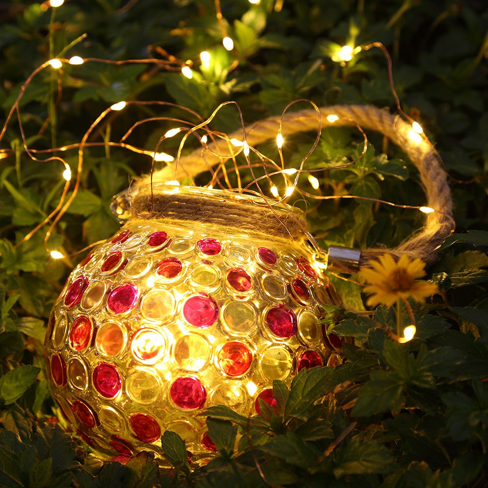 Gdealer 6 Pack Fairy String Lights 7.2Ft 20 Led Starry String Lights Battery Powered Christmas Lights Silver Copper Wire Lights Firefly Lights For Diy Christmas Decorations Lights Warm White