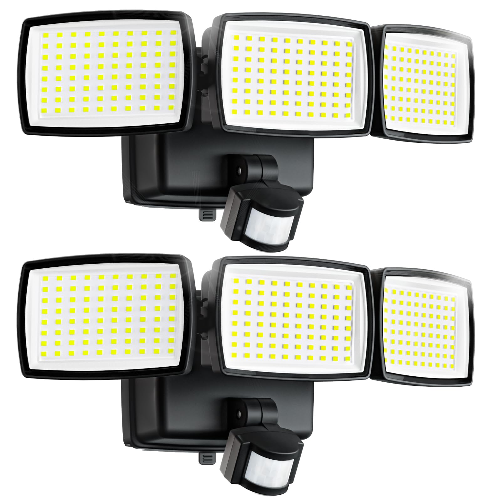 Battery Powered Motion Sensor Outdoor Lights, 1500LM Flood Lights, IP65 Waterproof Security Lights,Motion Detector Lights Wirele