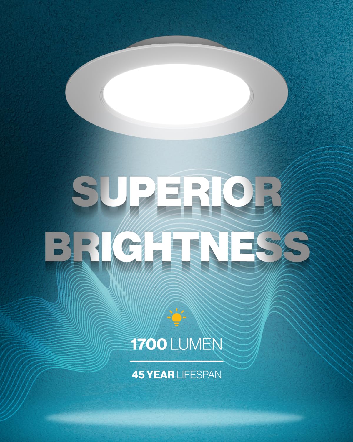 Sunco 20 Pack Led Recessed 6 Inch, High Brightness 1700 Lm, Selectable Cct 2700K/3000K/4000K/5000K/6000K, Dimmable Can Lights, B