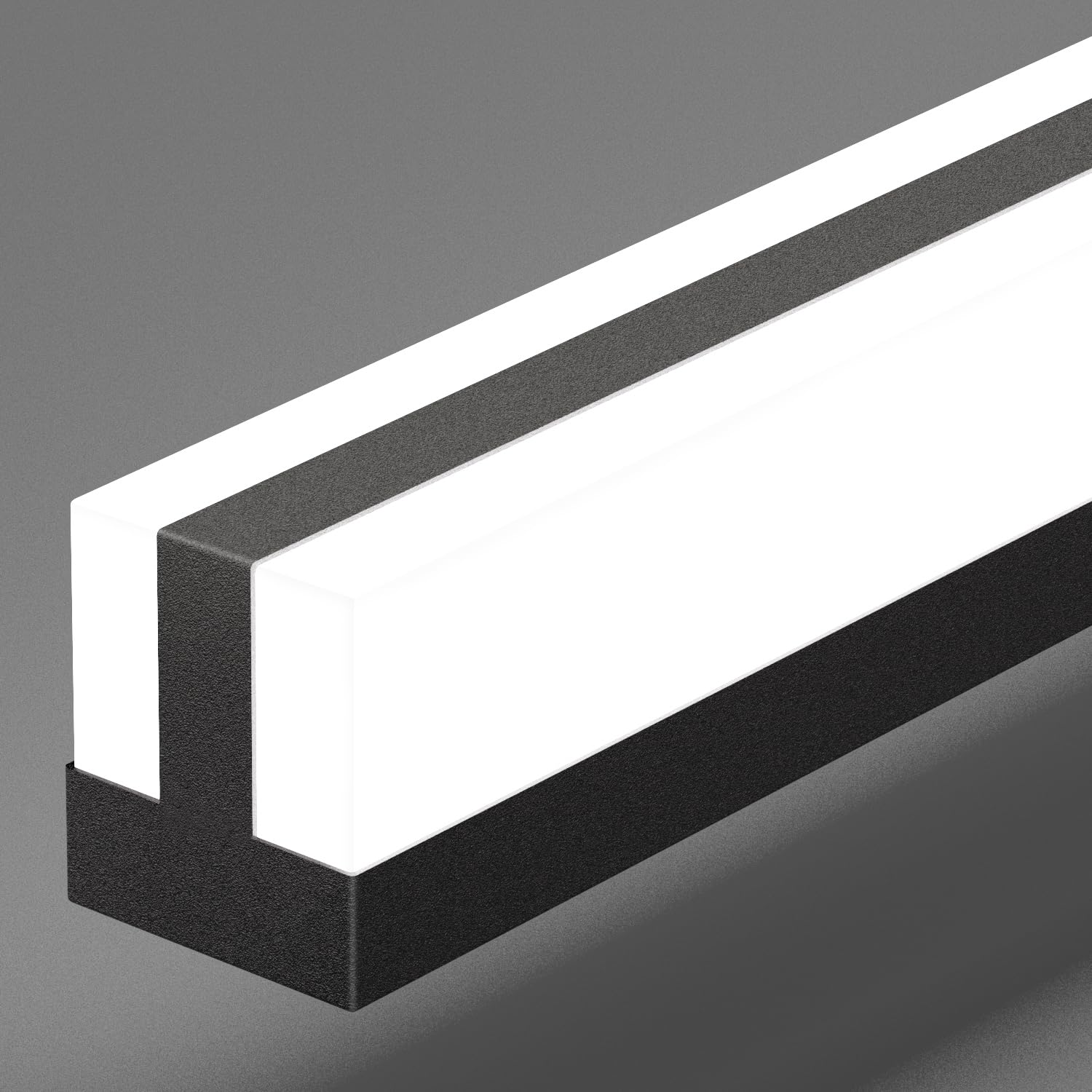 Solfart Black Bathroom Light Fixture - 31.8 Led Vanity Light Bar, 5 Color Temperature, Dimmable, Aluminum, Model S8200-810Mm-Bk-5C