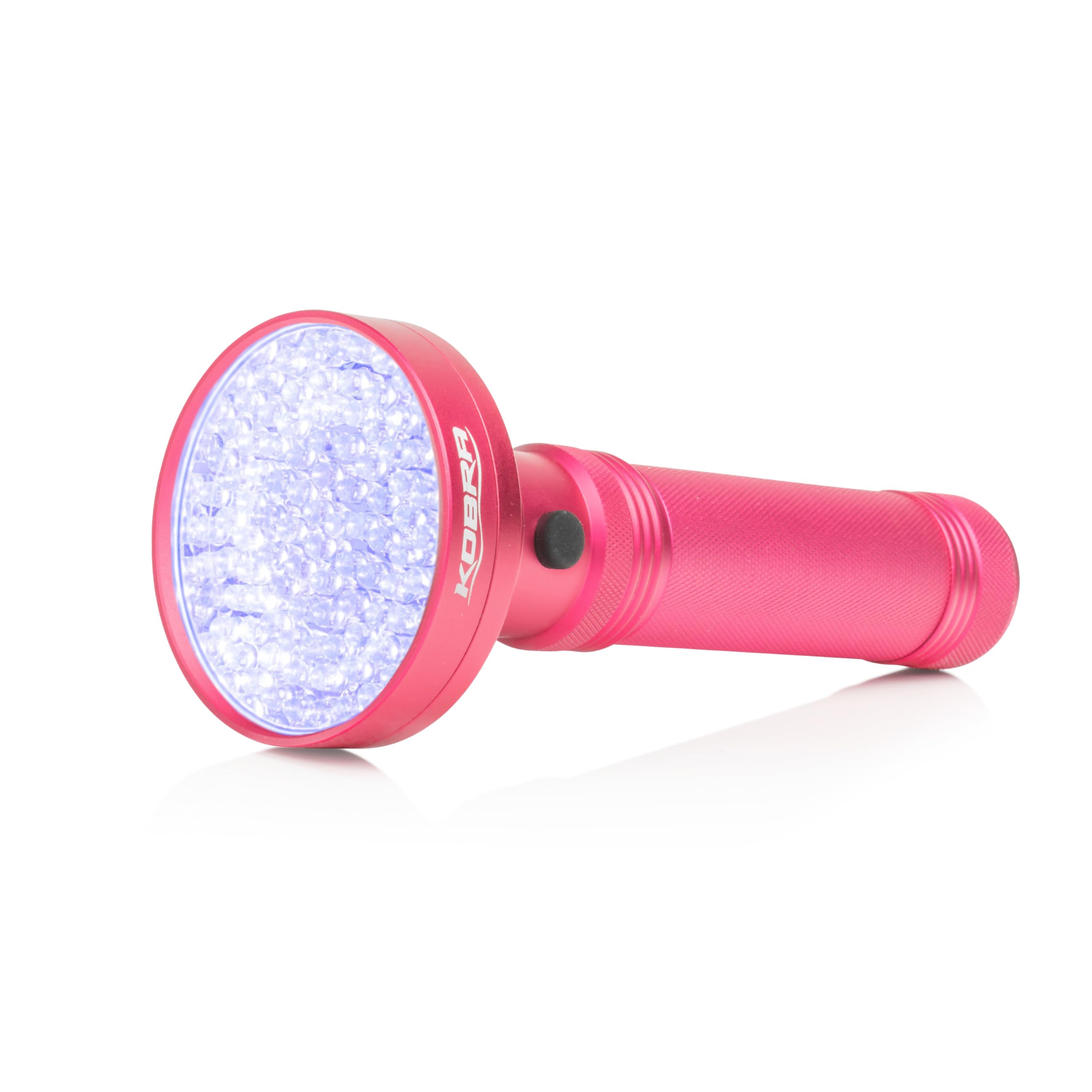 Kobra Black Light Flashlight 100 LED Lamp and Blacklight for Home & Hotel Inspection, Pet Urine & Stains - Ultra Intensity 18W 3