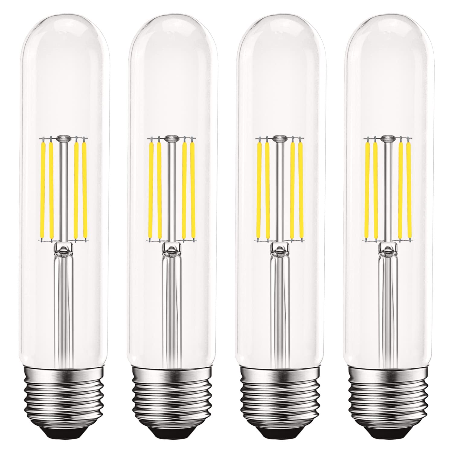 Luxrite Vintage T9 Led Tube Light Bulbs 60W Equivalent, 5000K Bright White, 550 Lumens, Dimmable Edison Tubular Light Bulbs 5W,