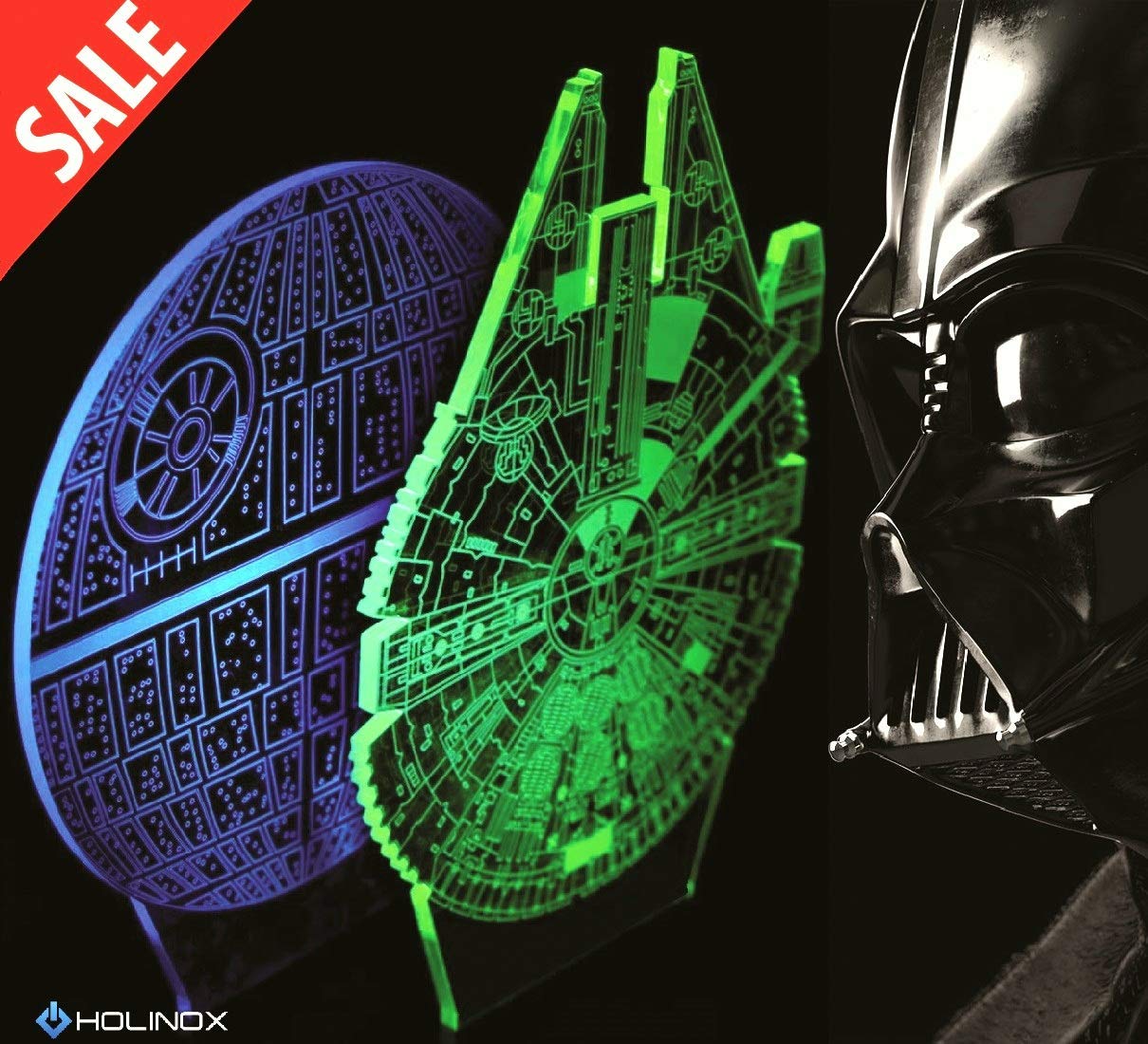 Millennium Falcon Lighting Gadget Lamp Decor Awesome Gift