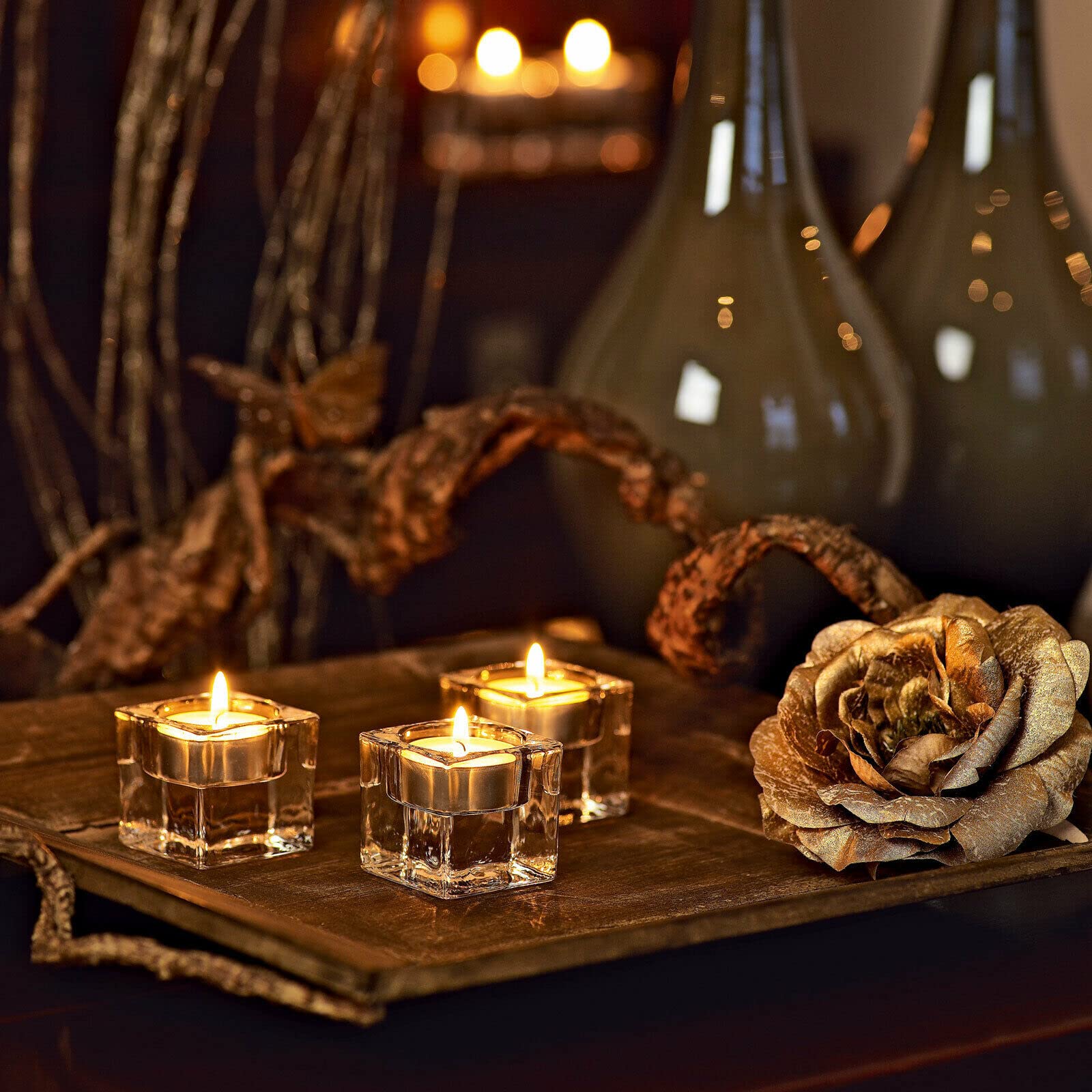 Bolsius Outdoor/Indoor Maxilight Tealight 10 Hour 16x38mm (Bag of 12) - White