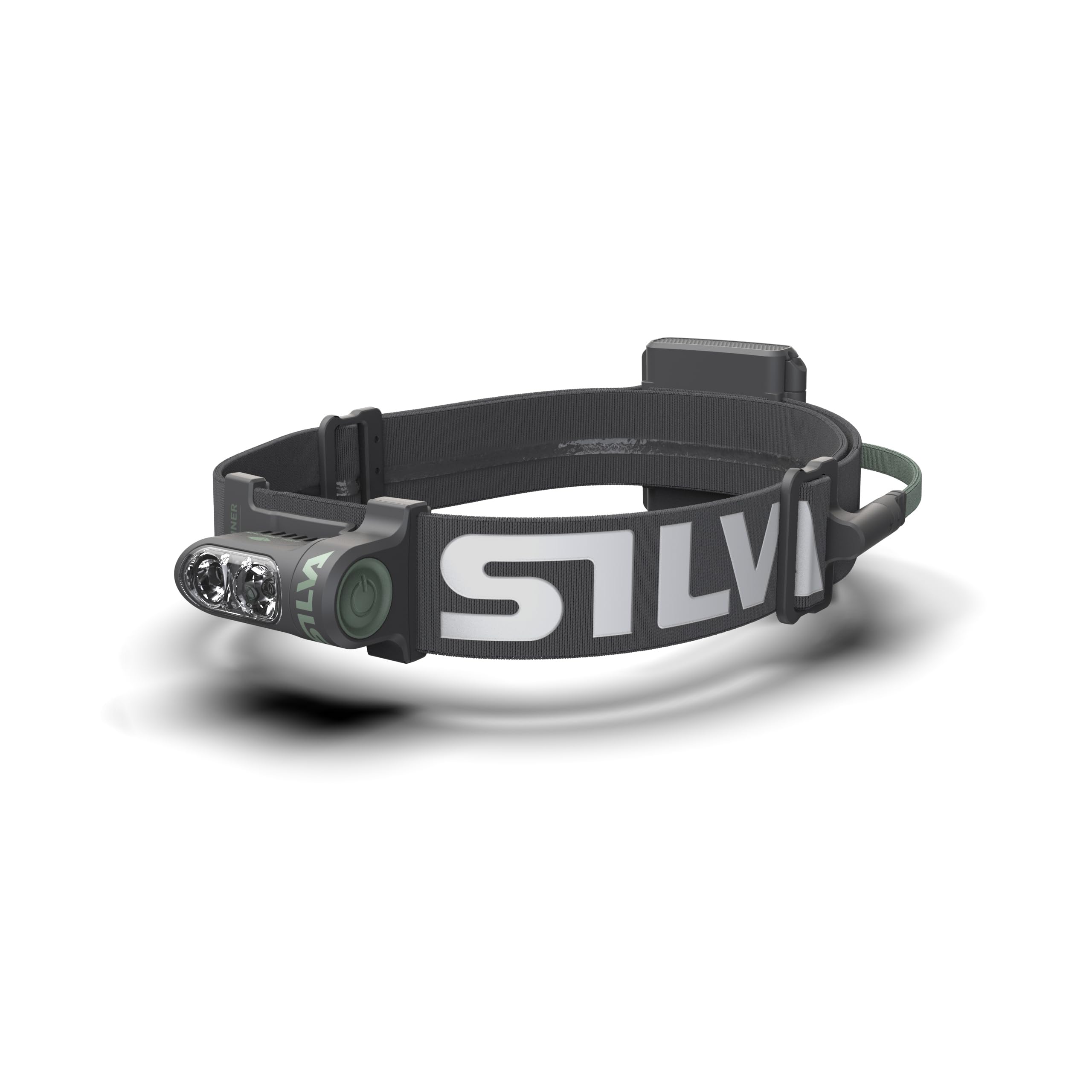 Silva Trail Runner Free 2HYBRID Headlamp, 500 Lumens, IPX5 Waterproof, Rechargeable, 60  35  30mm, Black