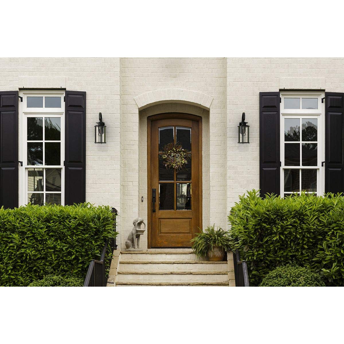 Progress Lighting Squire Outdoor Light Fixture, Alloy Steel, Black, 14.75x6.00x6.00, Model P560036-031