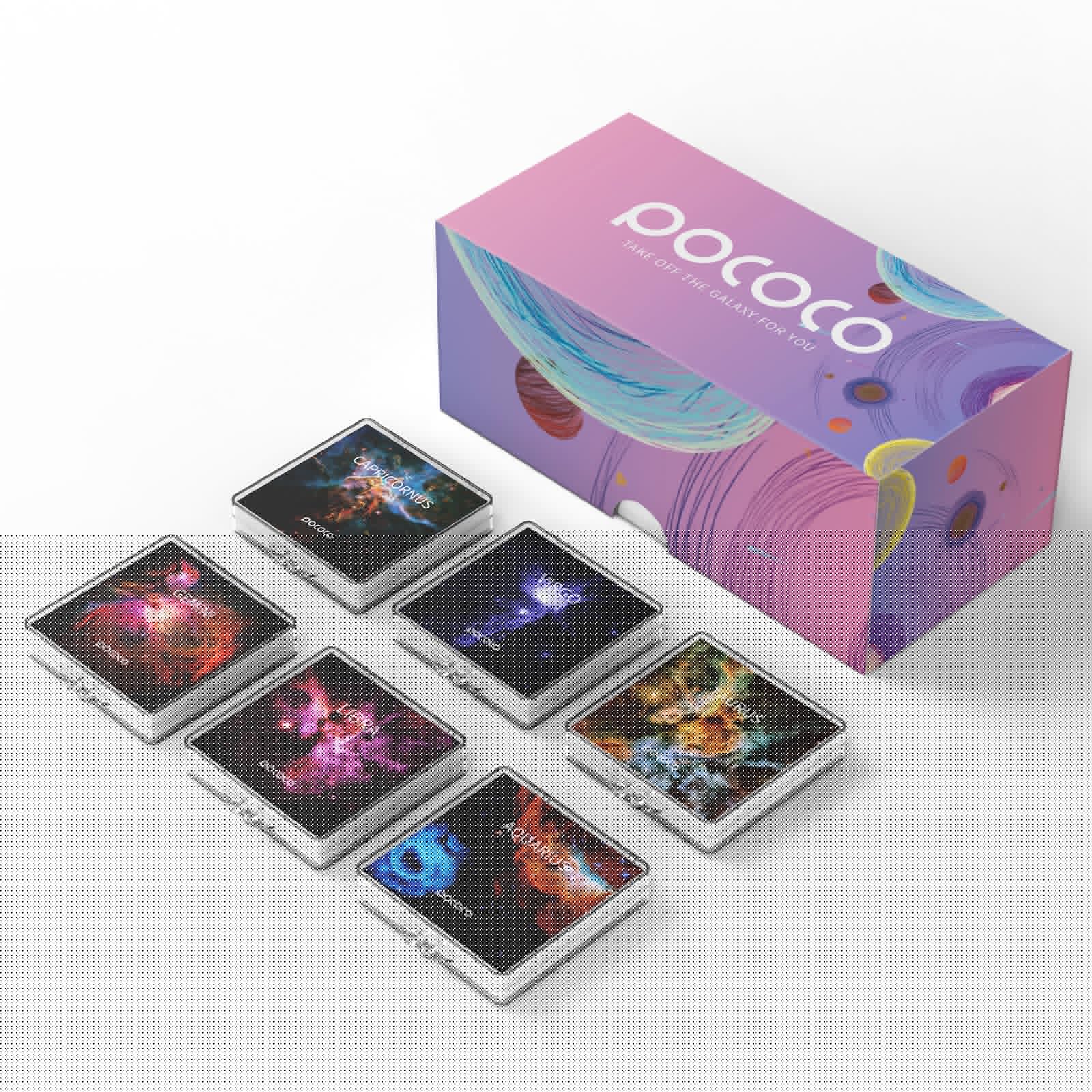 POCOCO Starlit Christmas Series Discs, 5K Resolution, Realistic Patterns, 3 Pieces