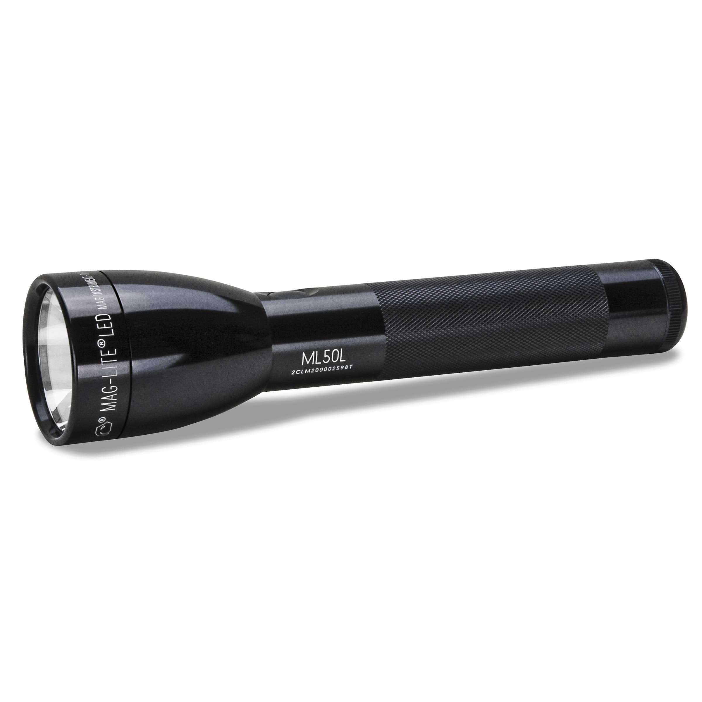 Maglite Ml50L-I2Tqg: Ml50L 2 Cell C Led Outdoor Adventure Pack Black, Adjustable Beam Angle, Water Resistant, Battery Powered