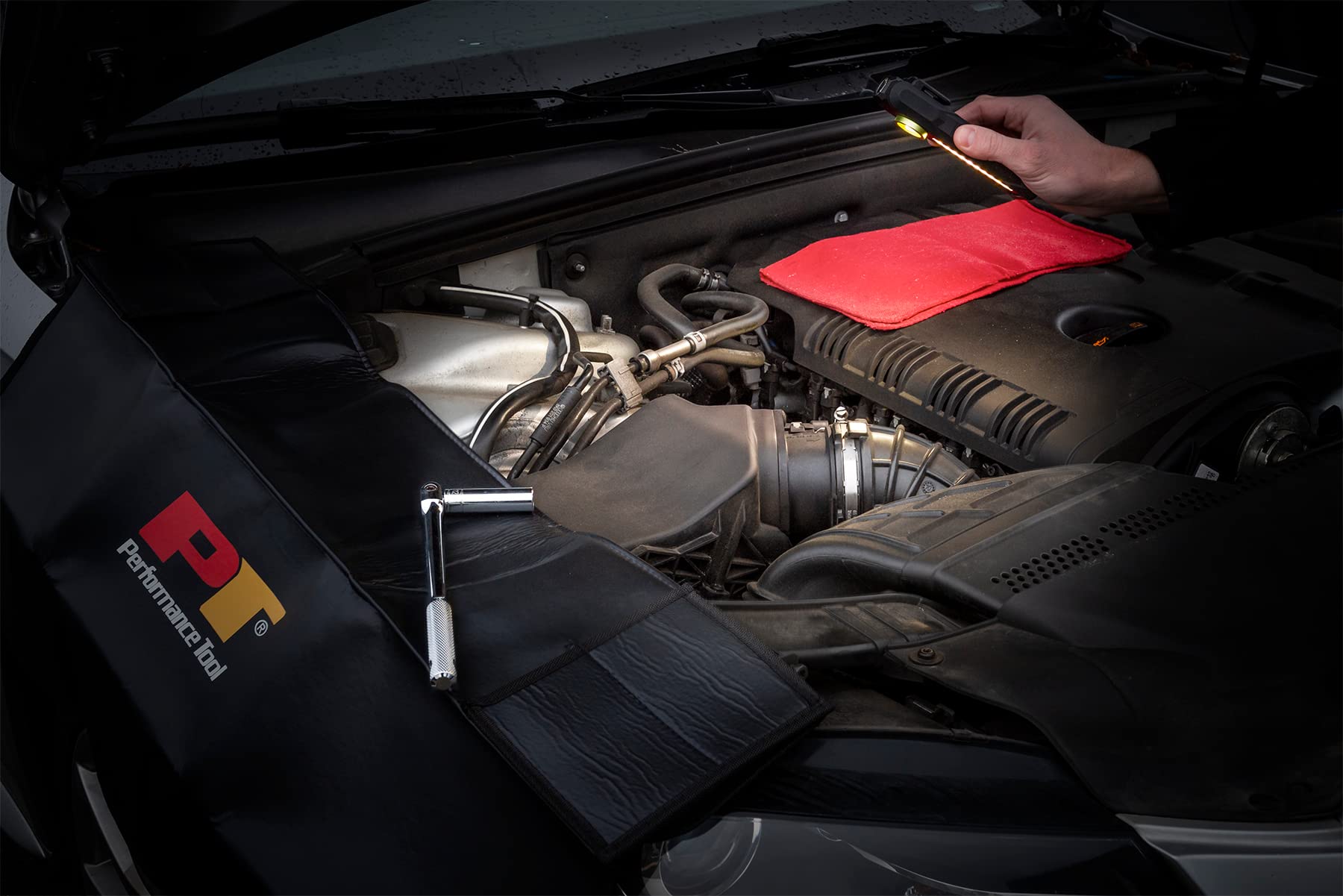 Performance Tool W2325 130-500+ Lumens Li-Ion 3-in-1 Work Light