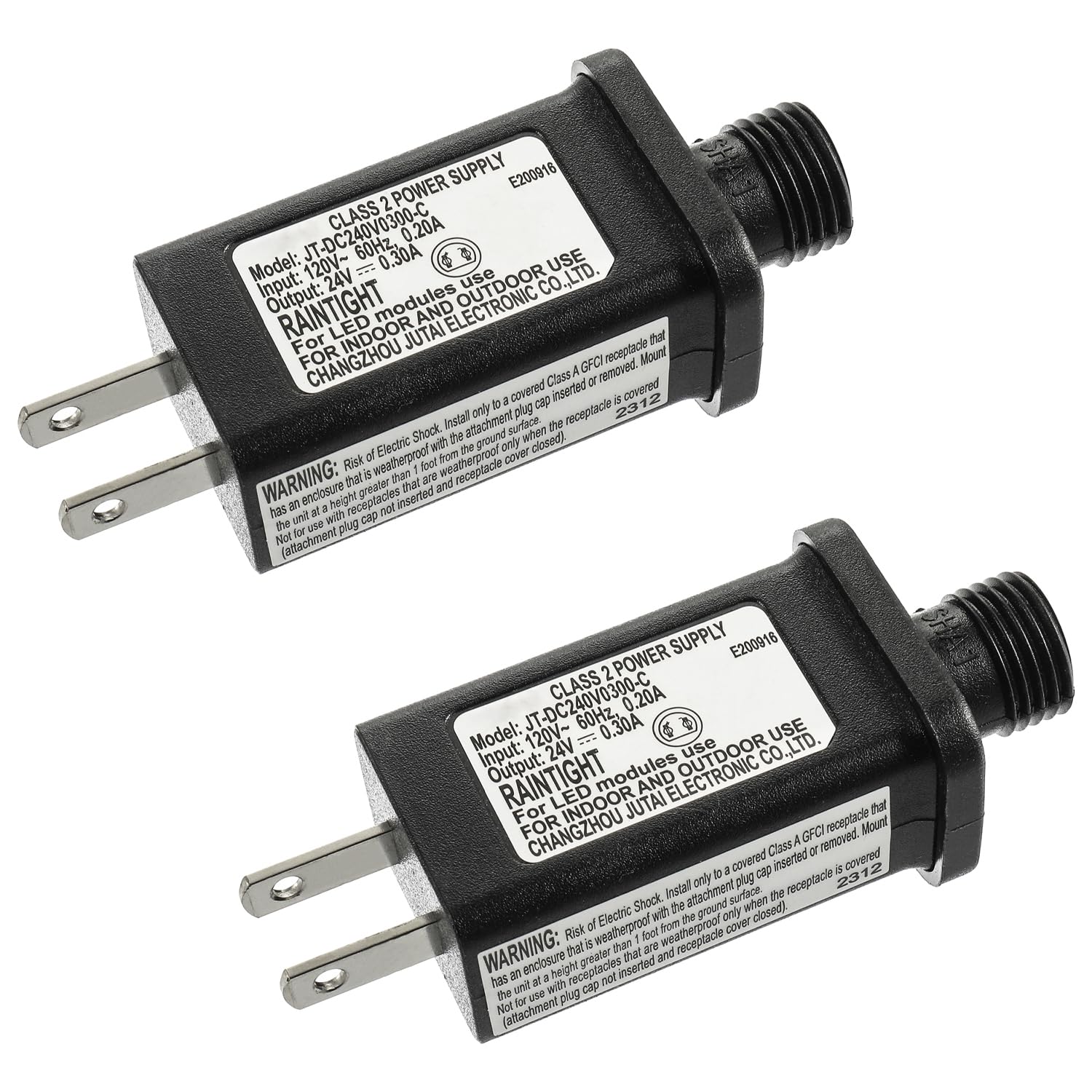 SIGANDG 24V 7.2W LED Transformer Replacement Class 2 Power Supply for Christmas String Light Inflatable Decorations LED Controll