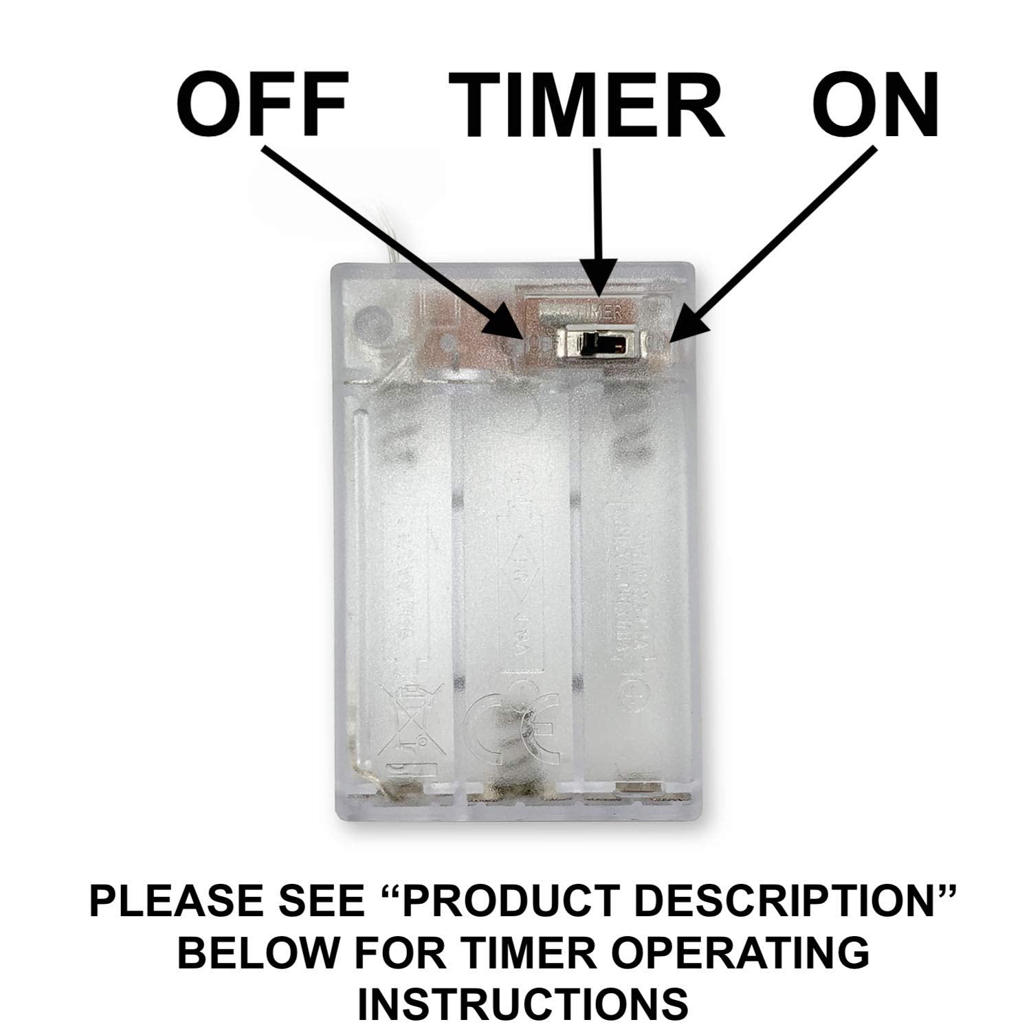 Rtgs 30 Leds Red Color String Lights Silver Wire Indoor And Outdoor 9.5 Feet Firefly Starry Fairy Lights Battery Powered For Diy, Christmas, Holidays, Party, Bedroom And Centerpieces