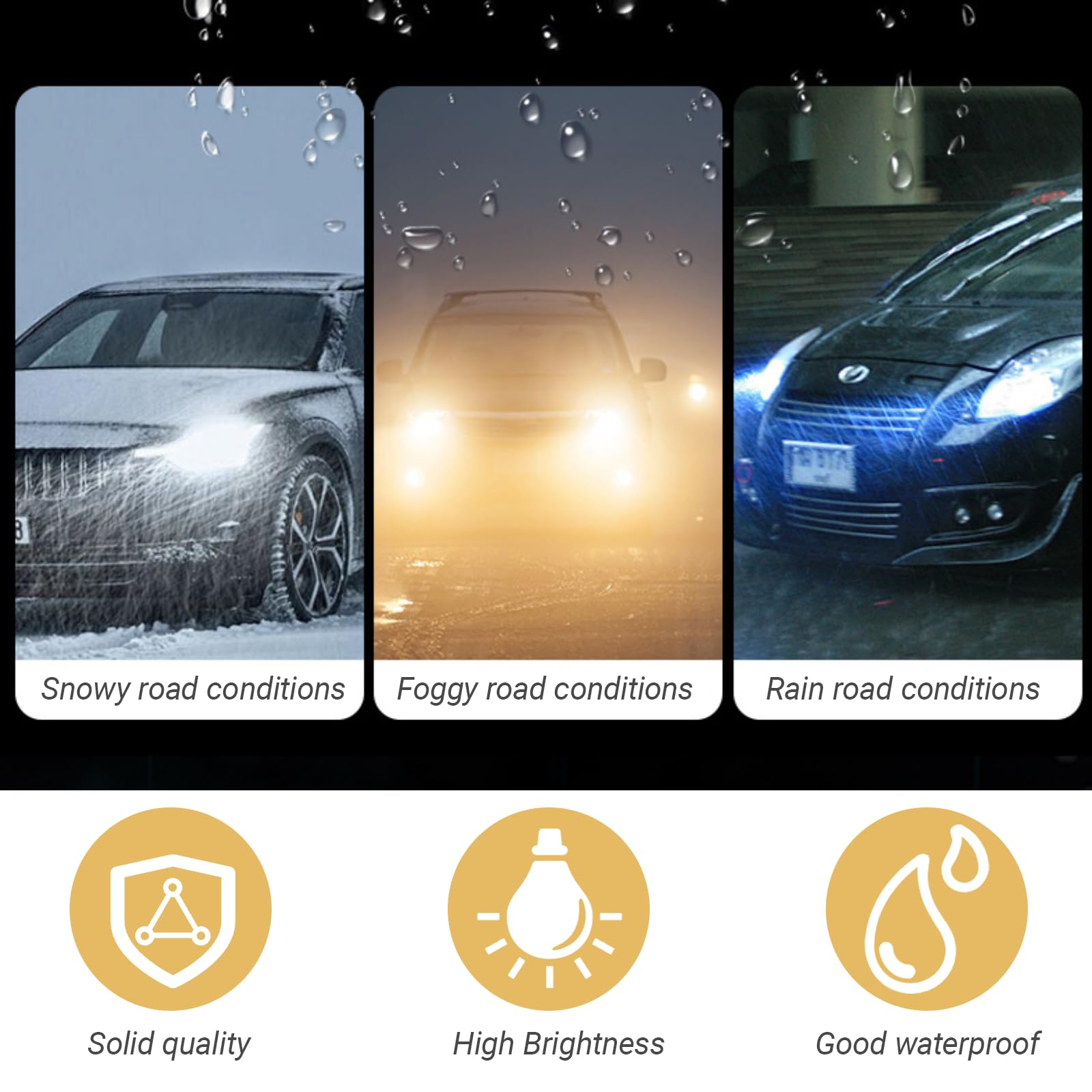 Yytqp 2 Pcs Psy24W Car Fog Light Bulb With Housing  12V Daytime Running Lamps  Turn Signal Bulb  Brake Light  Reversing Light Bulb  Automotive Amber Glass Bulbs Lighting Accessory Fit For Most Cars