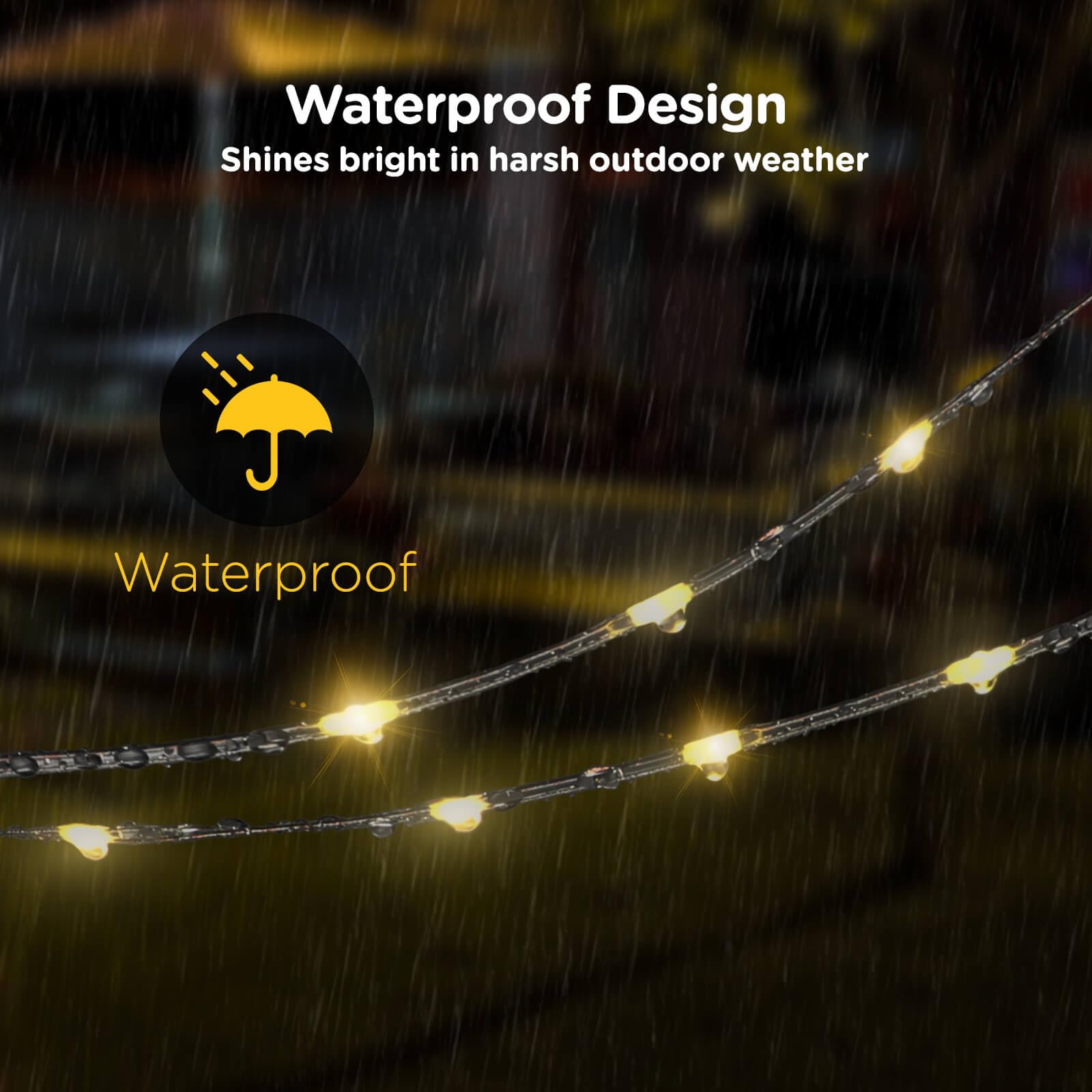 Ogery Camping String Lights, 4 In 1 Quick Storage 32.8Ft Rechargeable Tent Lights String With 8 Lighting Modes, Hanging Waterproof Portable Led Lamp For Outdoor Patio Awning Garden Party Essentials