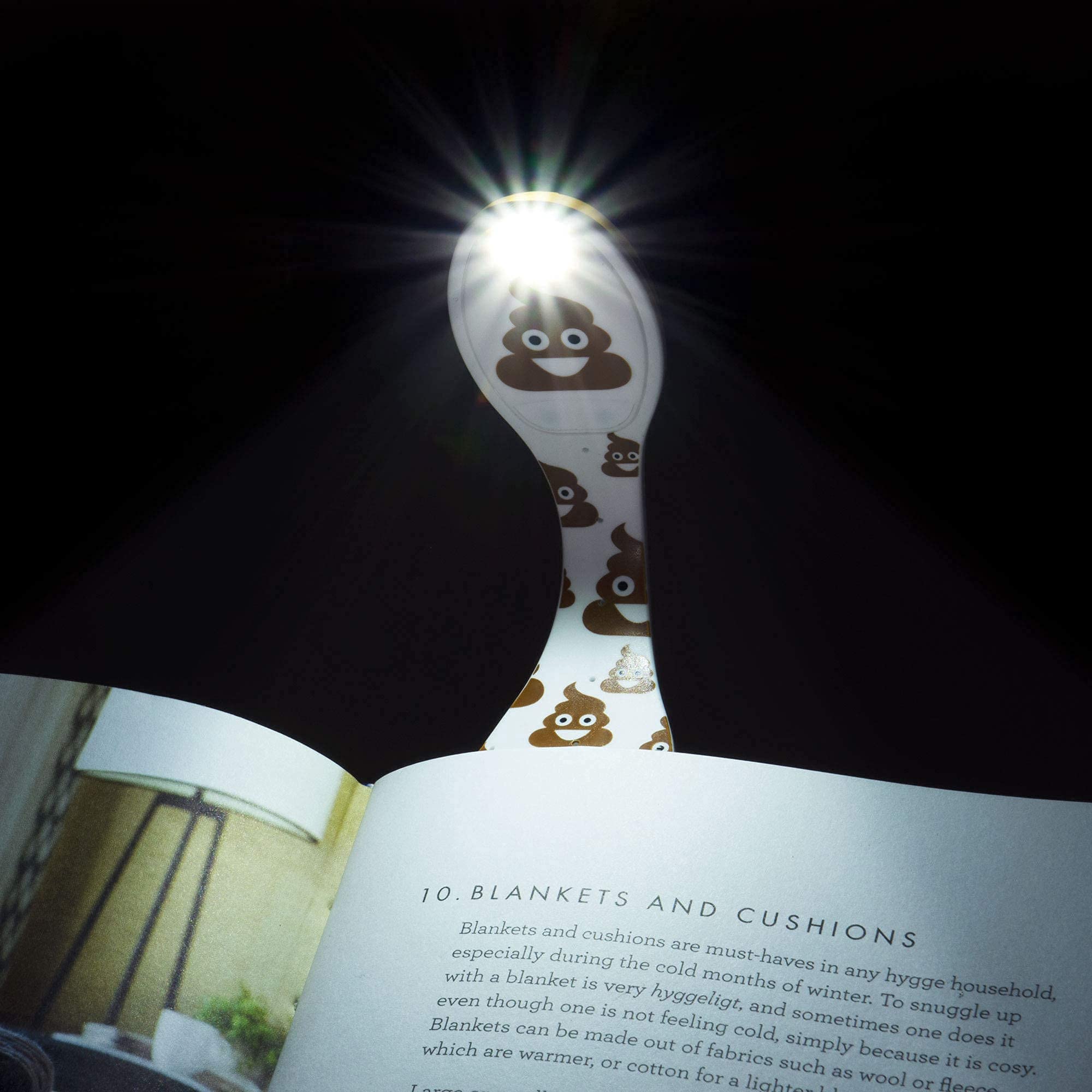 Gifts For Readers & Writers Flexilight 2-In-1 Led Reading Light | Clip-On Bookmark & Book Light | Reading Lamp For Children & Adults | Essential Book Accessories | Gift For Book Lovers