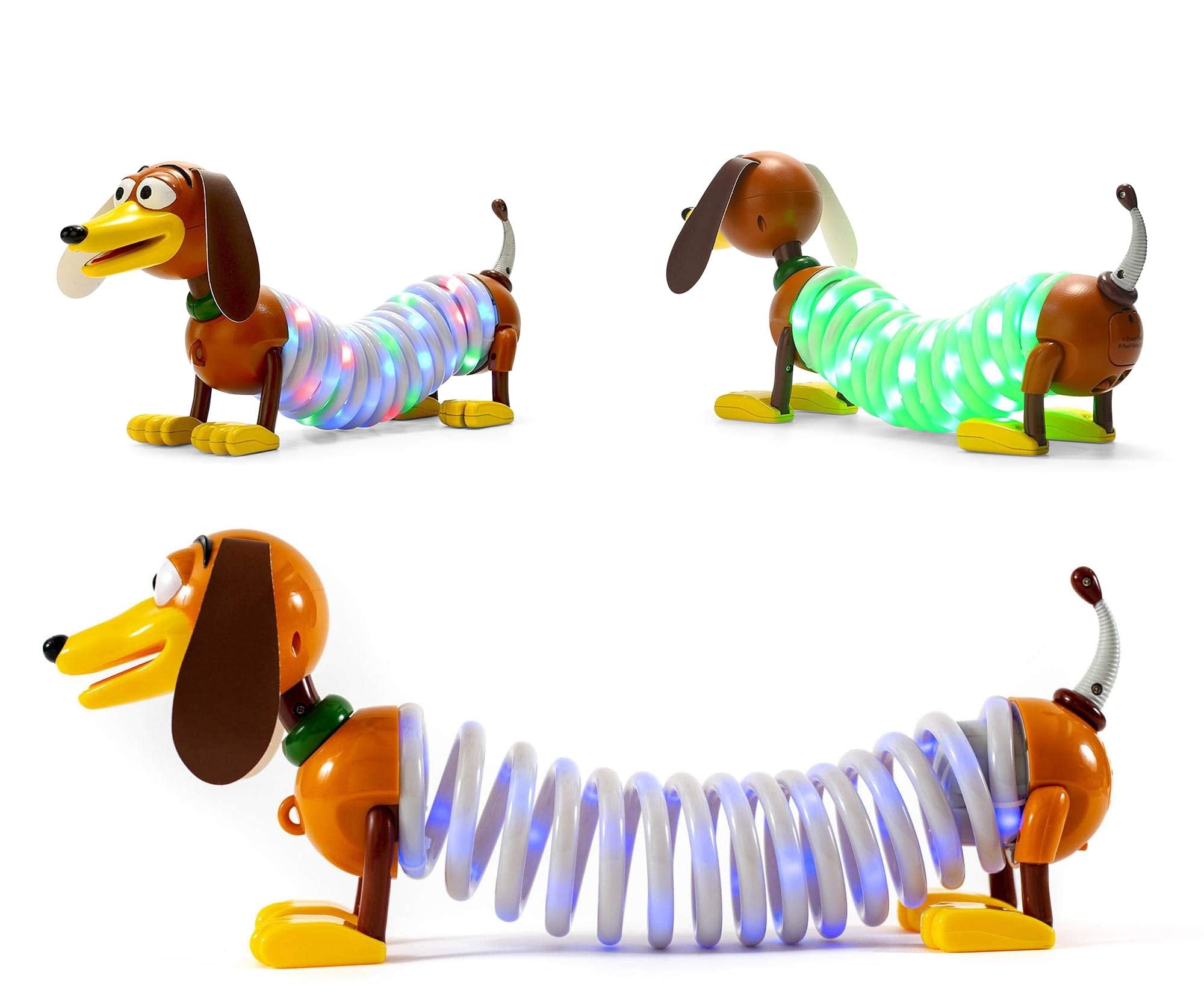 Ukonic Disney Pixar Toy Story Slinky Dog Mood Light | RGB LED | 12" | Multi-colored Plastic Collectible Lamp