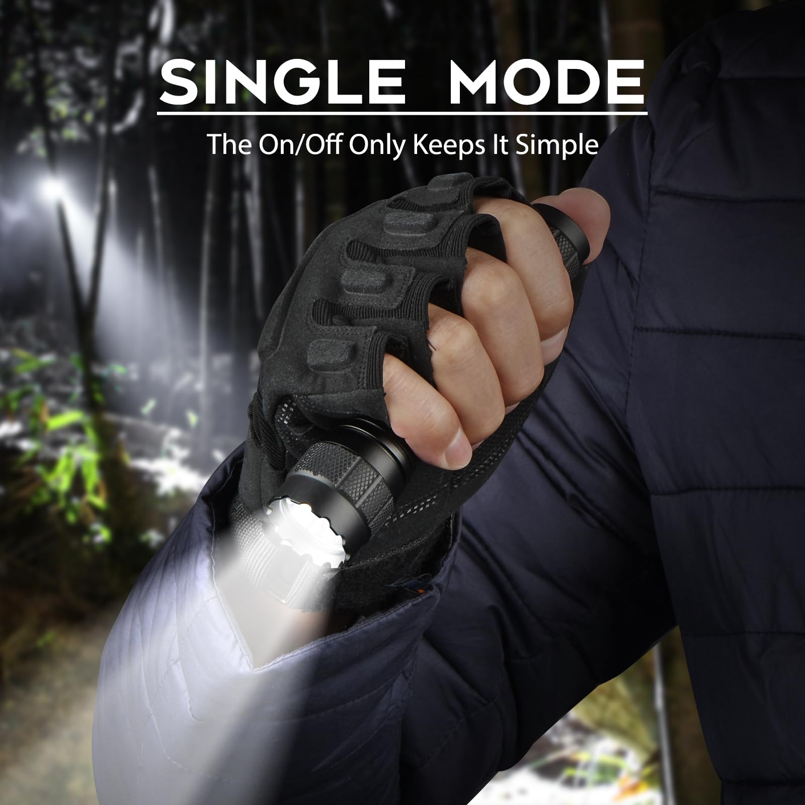 Ultrafire Tactical Flashlight With Holster, 1200 High Lumens Law Enforcement Led Flashlights With Belt Holder, Police Flashlight