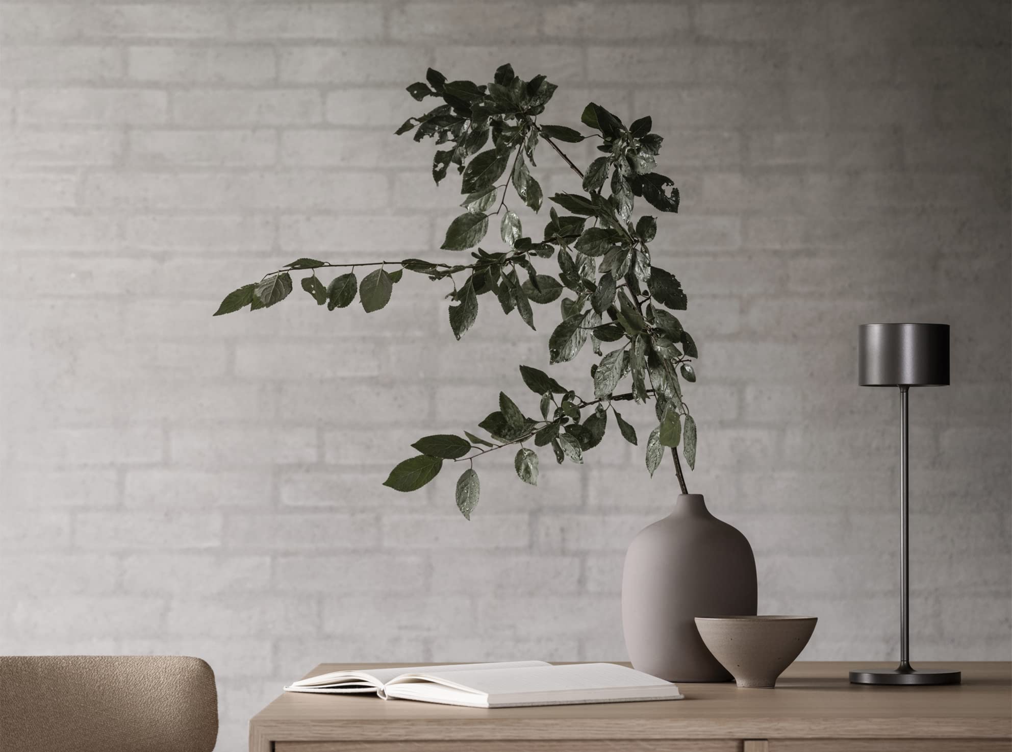 Blomus FAROL Rechargeable LED Lamp, Aluminum, Gunmetal Metallic Finish, Model 66215