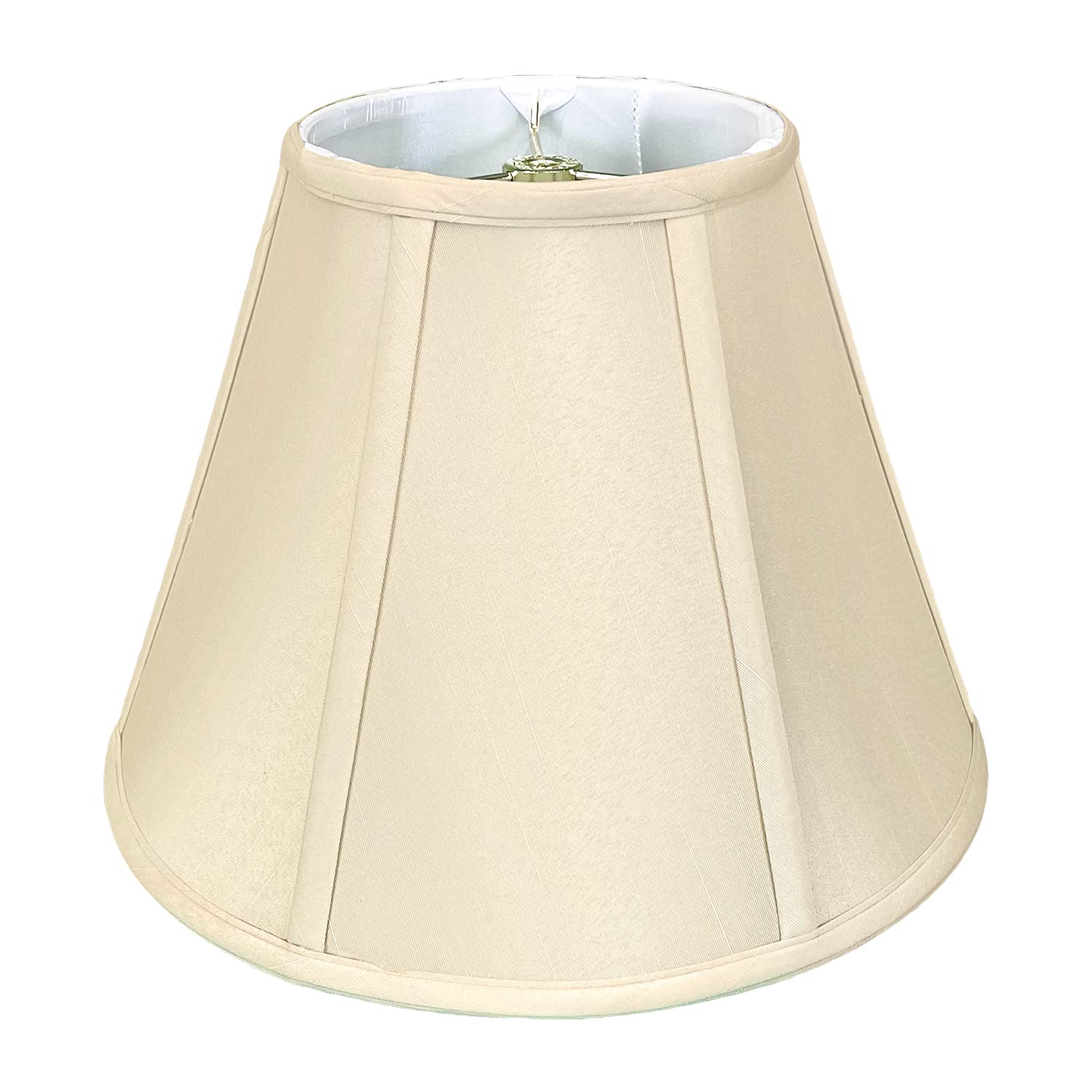 Royal Designs, Inc. Deep Empire Lamp Shade - Beige - 9 x 18 x 14