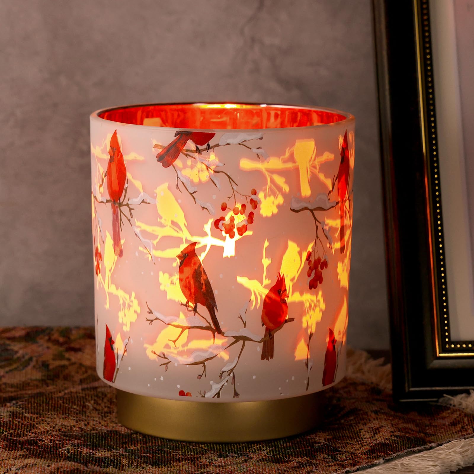 7'' Battery Operated Lamp Timer, Decorative Cordless Table Lamps for Area No Plug, Battery Powered Accent Lamp for Kitchen/Entry