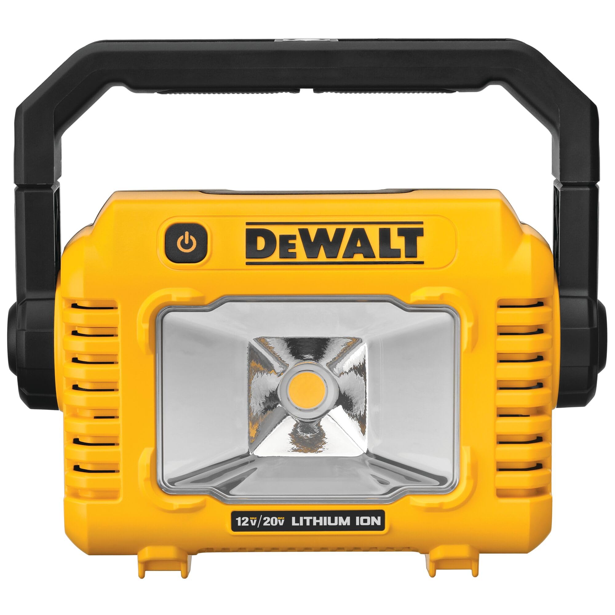 DEWALT 12V/20V MAX LED Work Light, 2000 Lumens, Compact, 360° Handle, Model DCL077B, White, Bare Tool Only