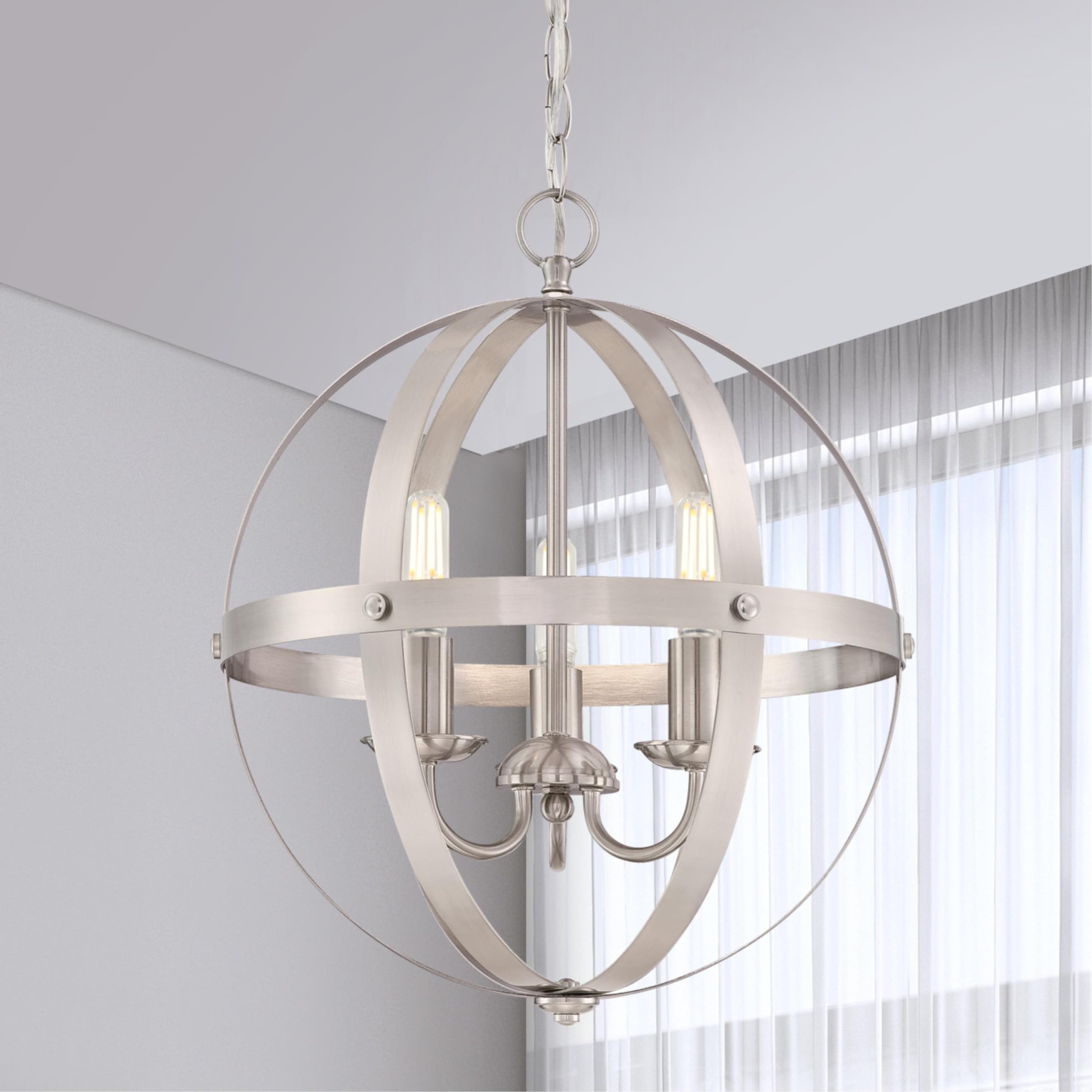 Westinghouse 5158100 2.5 Watt (25 Watt Equivalent) T6 Dimmable Clear Filament Led Light Bulb, Candelabra Base