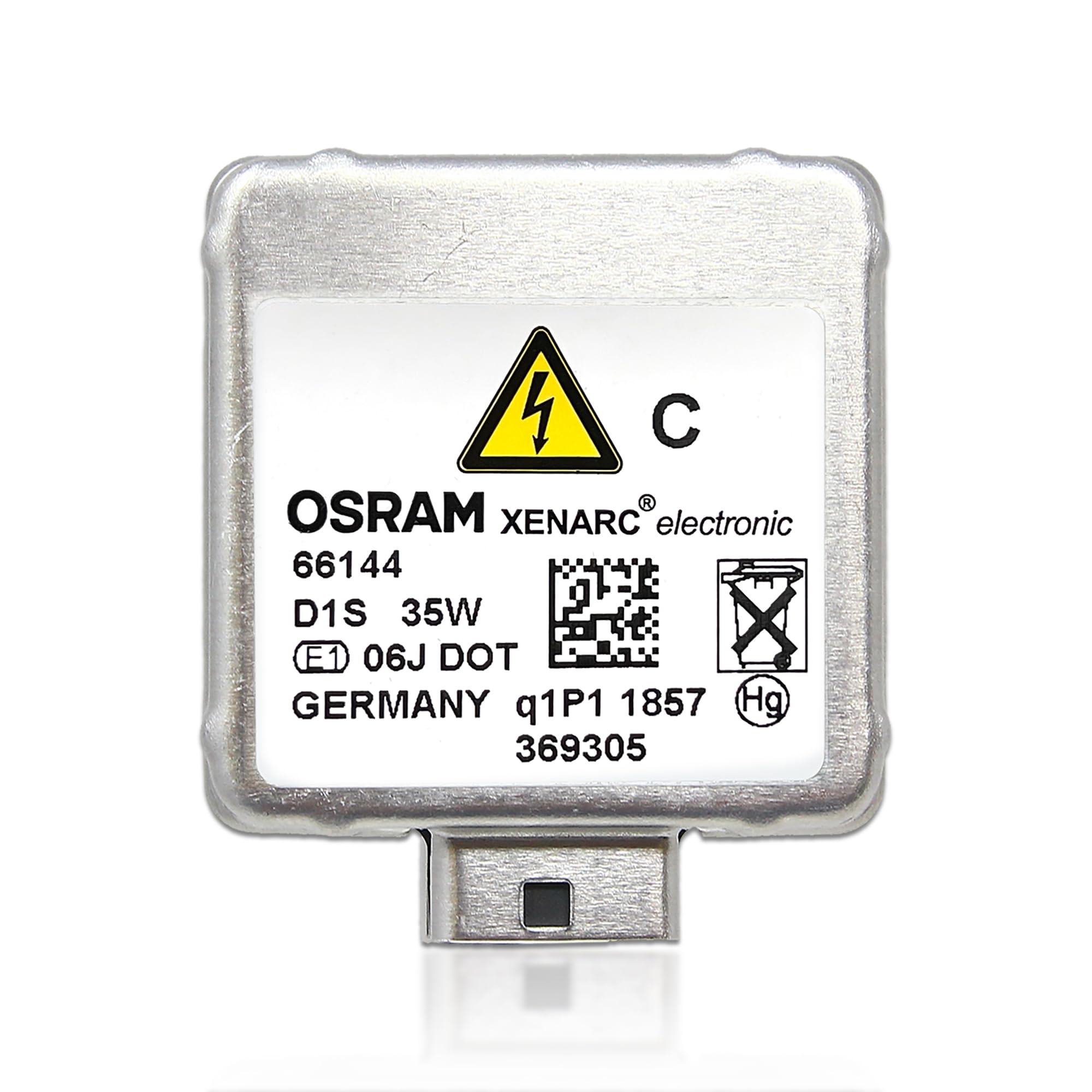 Dama Automotive Lighting Oem D1S Original Xenarc Xenon Hid Headlight Bulb 66144 85V 35W Pk32D-5 4300K | Pack Of 1
