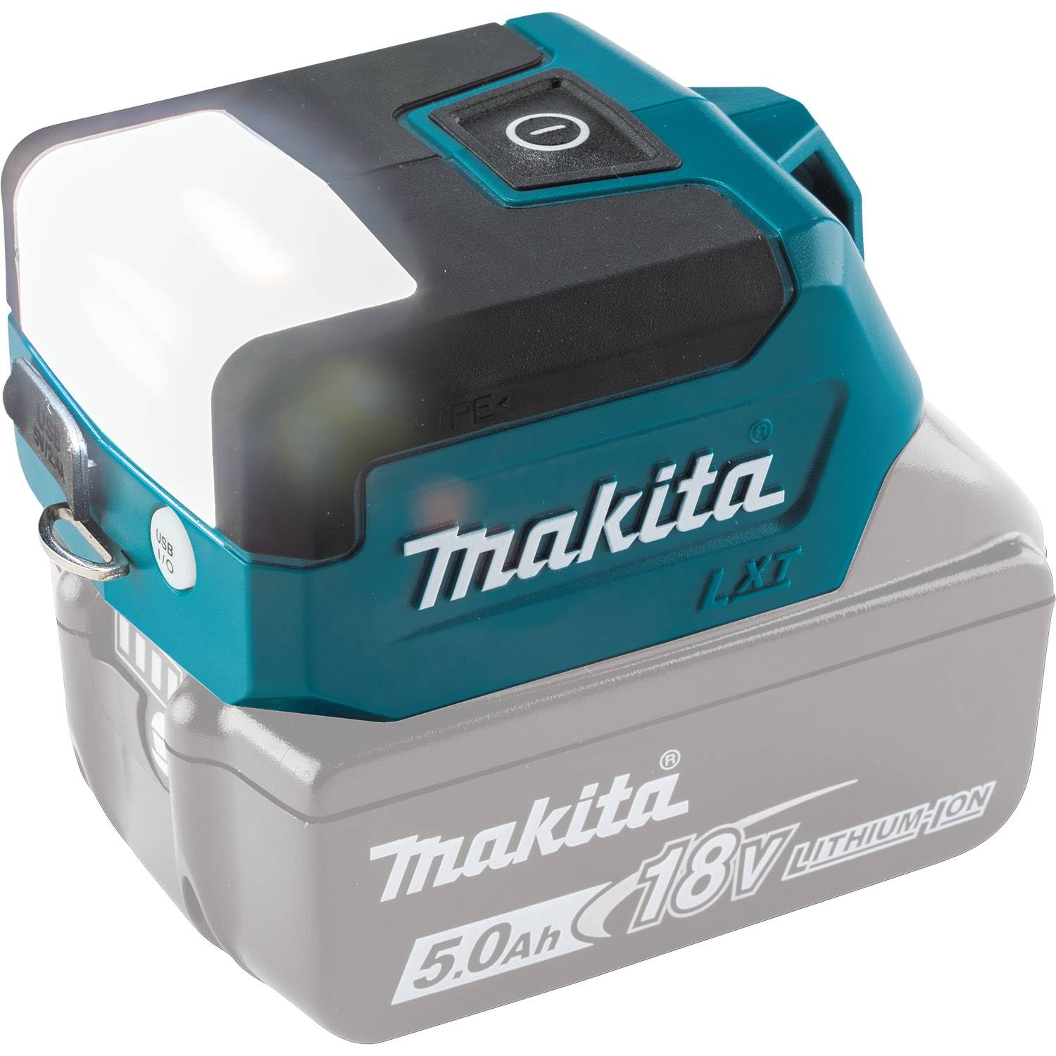 Makita DML817 18V LXT Compact LED Flashlight, Green, Plastic, Flashlight Only