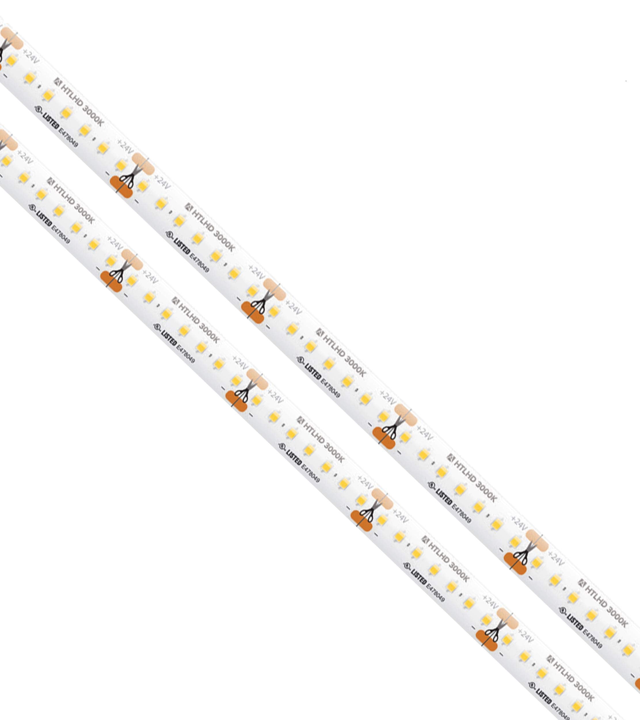 Trulux HTLHD-UWW-16 Output High-Density Tape Light Attached 3-Foot Lead Wire, Ultra Warm White 2700K CCT, 16.4ft Reel, cULus Lis