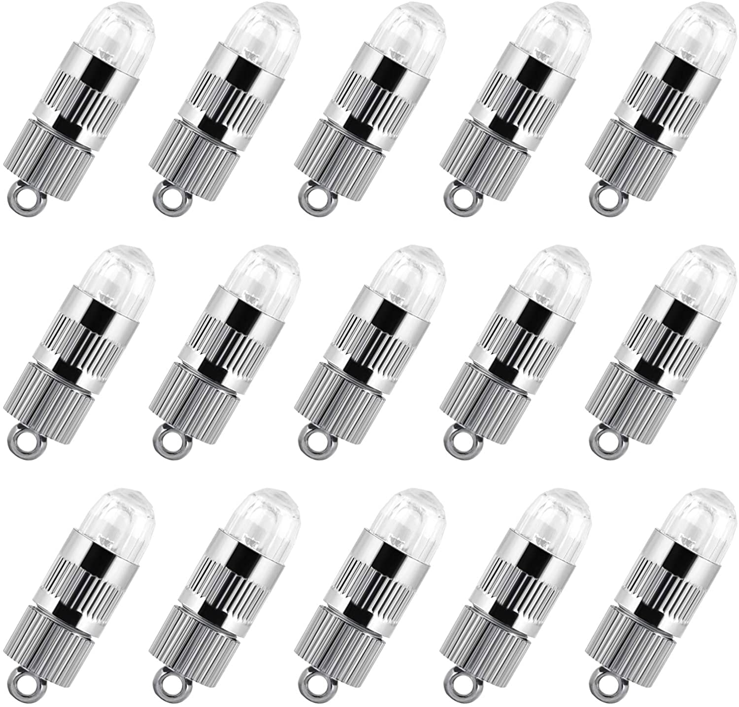 Lihao 15X Battery Operated Mini Led Lights For Paper Lanterns, Balloons, Party Decorations, Non-Waterproof - Warm White
