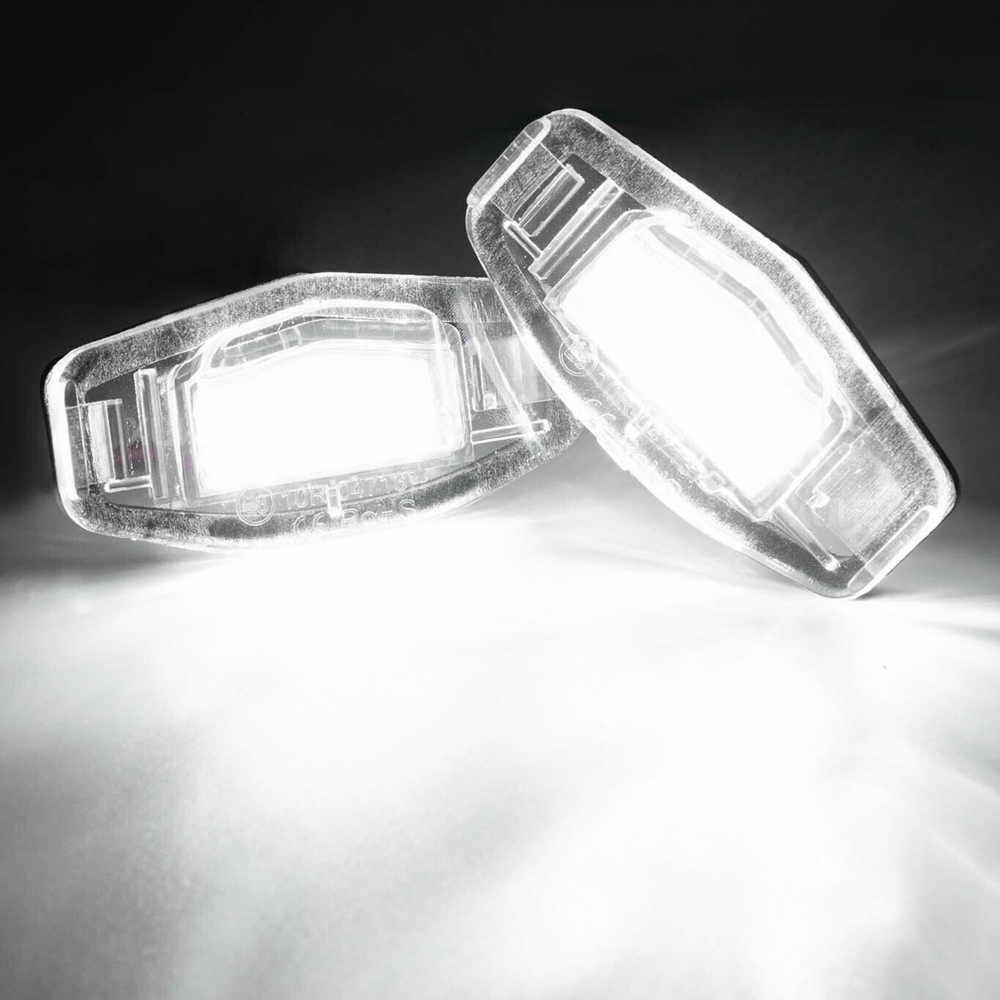 Yankok Led License Plate Lights For [Honda Civic 2001-2015] [Accord 2003-2017] [Pilot City Mk4 Mr-V 2003-2008] [Odyssey 2000-2004] [Acura Mdx Rl Tl Tsx Ilx Rdx] 6500K Xenon White Replacement