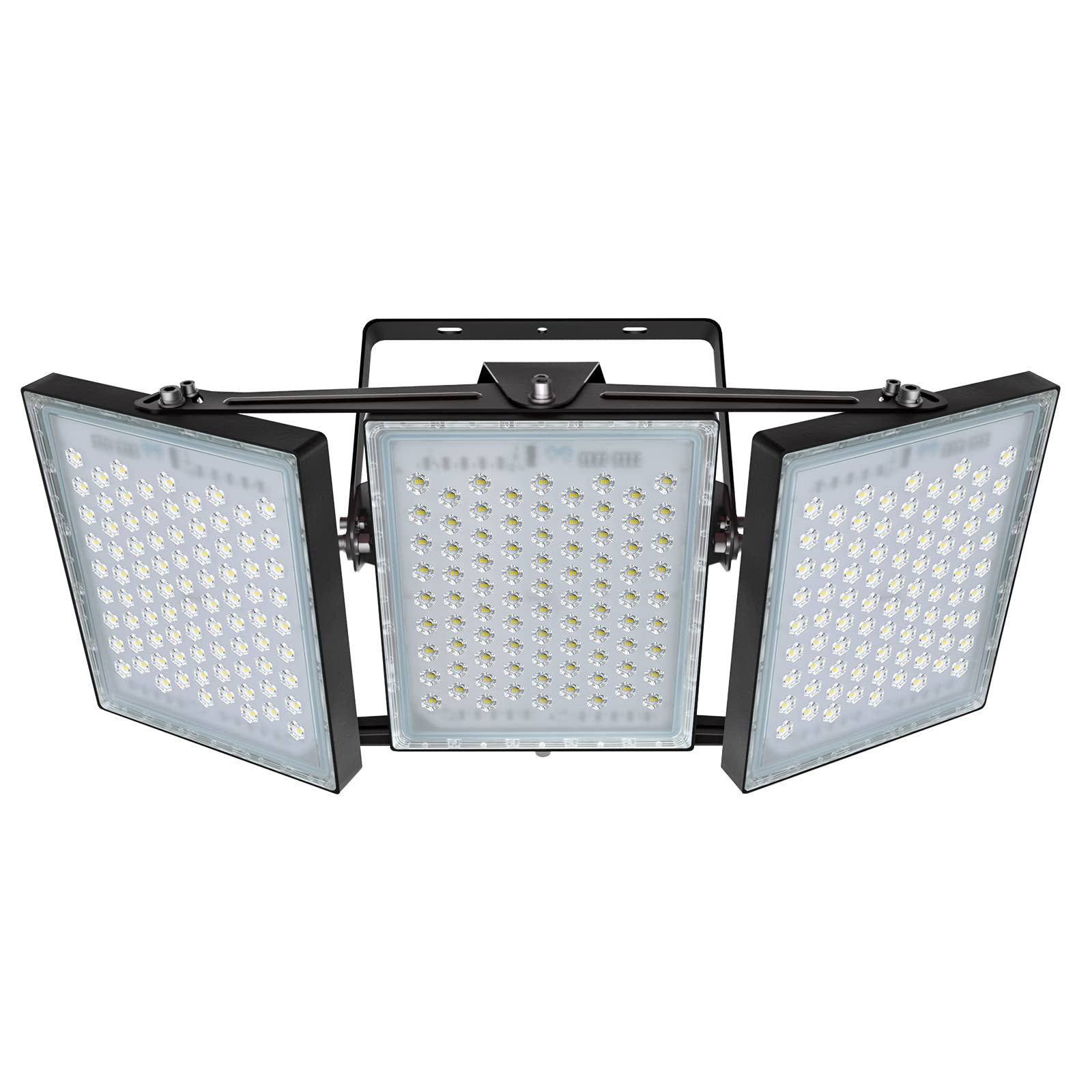 Stasun 450W Led Flood Light - 45,000 Lumens, Ip66 Waterproof, 3 Adjustable Heads, 600