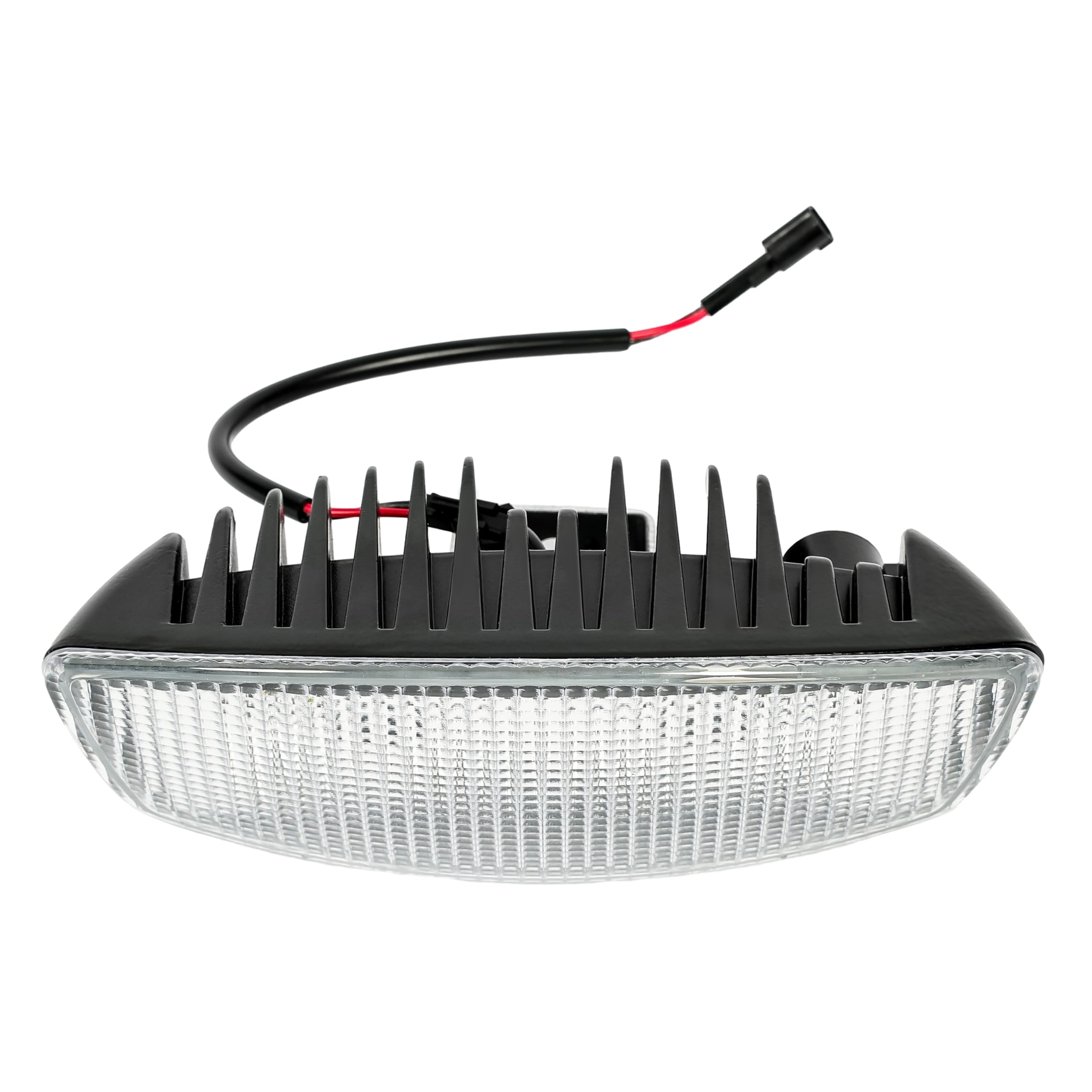 HECASA LED Cab Light for Kubota Tractors, 12V 24W, Clear Lens, Plastic & Aluminium Alloy, Model VC-LYPL-308-2, 2 pcs