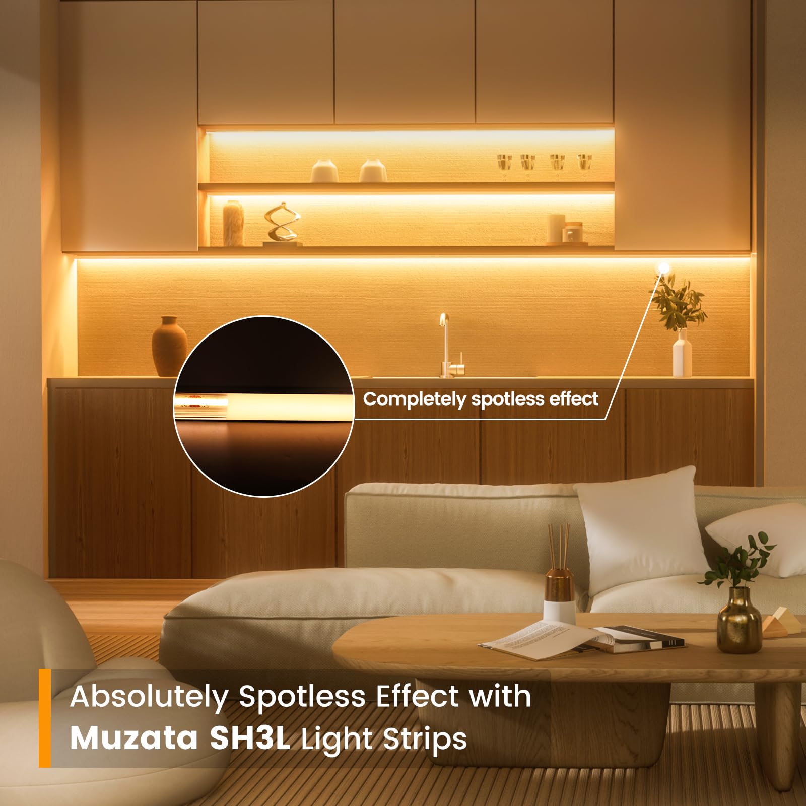 Muzata 10Pack 6.6Ft/2M Silver Led Channel With Milky White Cover Led Strip Channel Led Diffuser Led Diffuser Channel Led Strip L