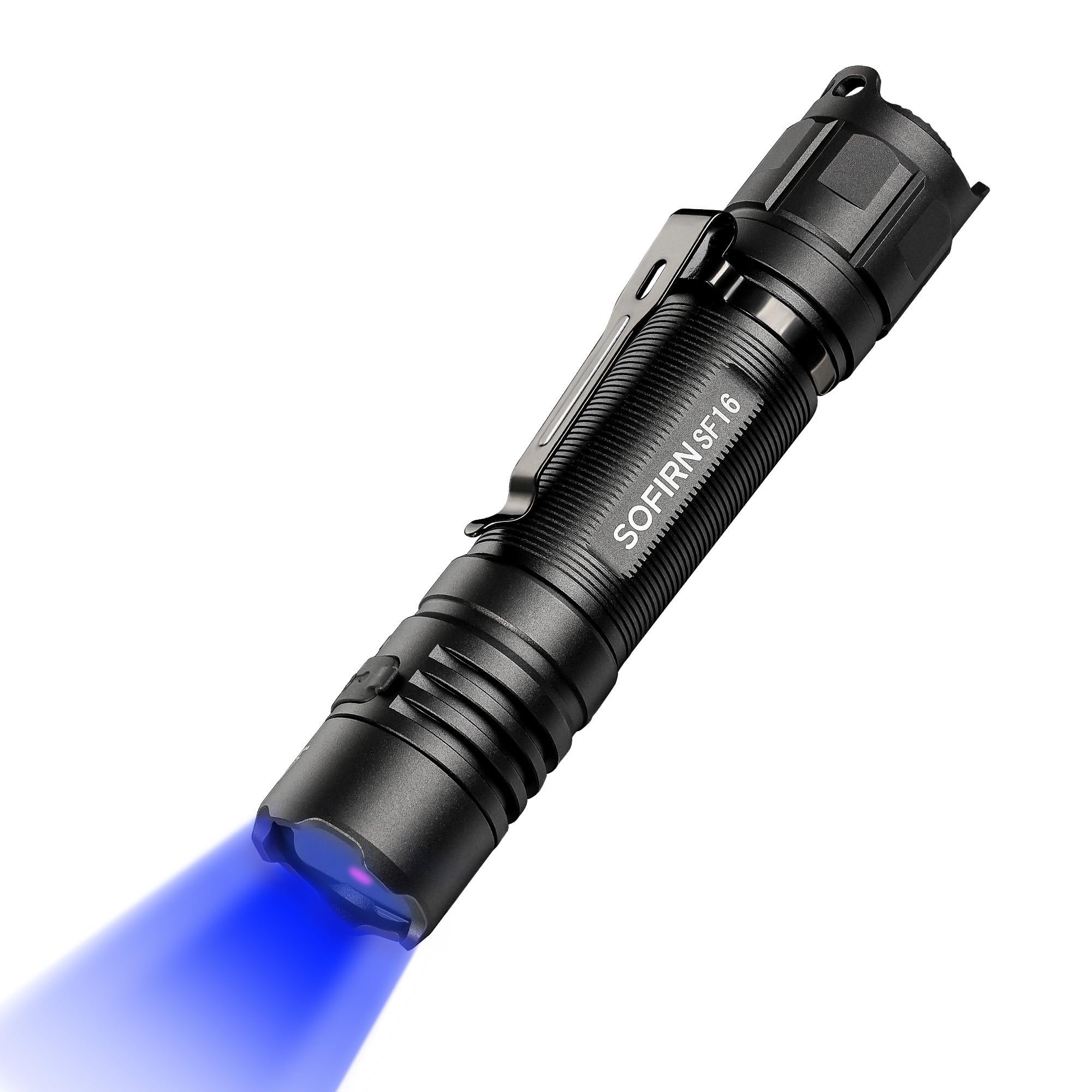 77Outdoor 365Nm Uv Flashlight - Rechargeable Black Light For Pet Stain Detection, Aluminum Body