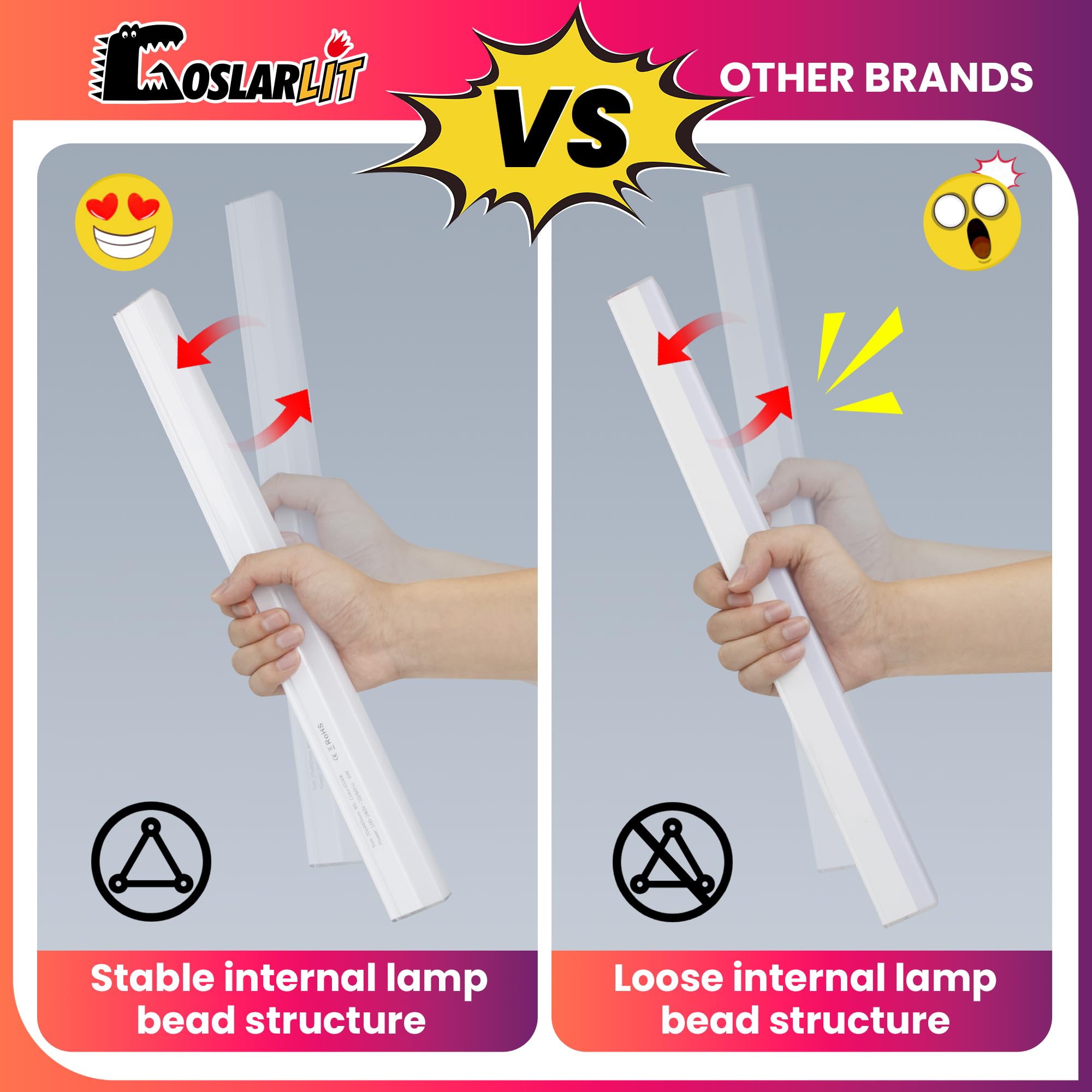 Goslarlit Hexagon Led Garage Light, 25 Pack Led Shop Ceiling Lamp, 144W 15950Lm 6500K Daylight White, Linkable Plug-In Hexagon Lamp For Workshop Gym Car Care Warehouse 95X66Inch